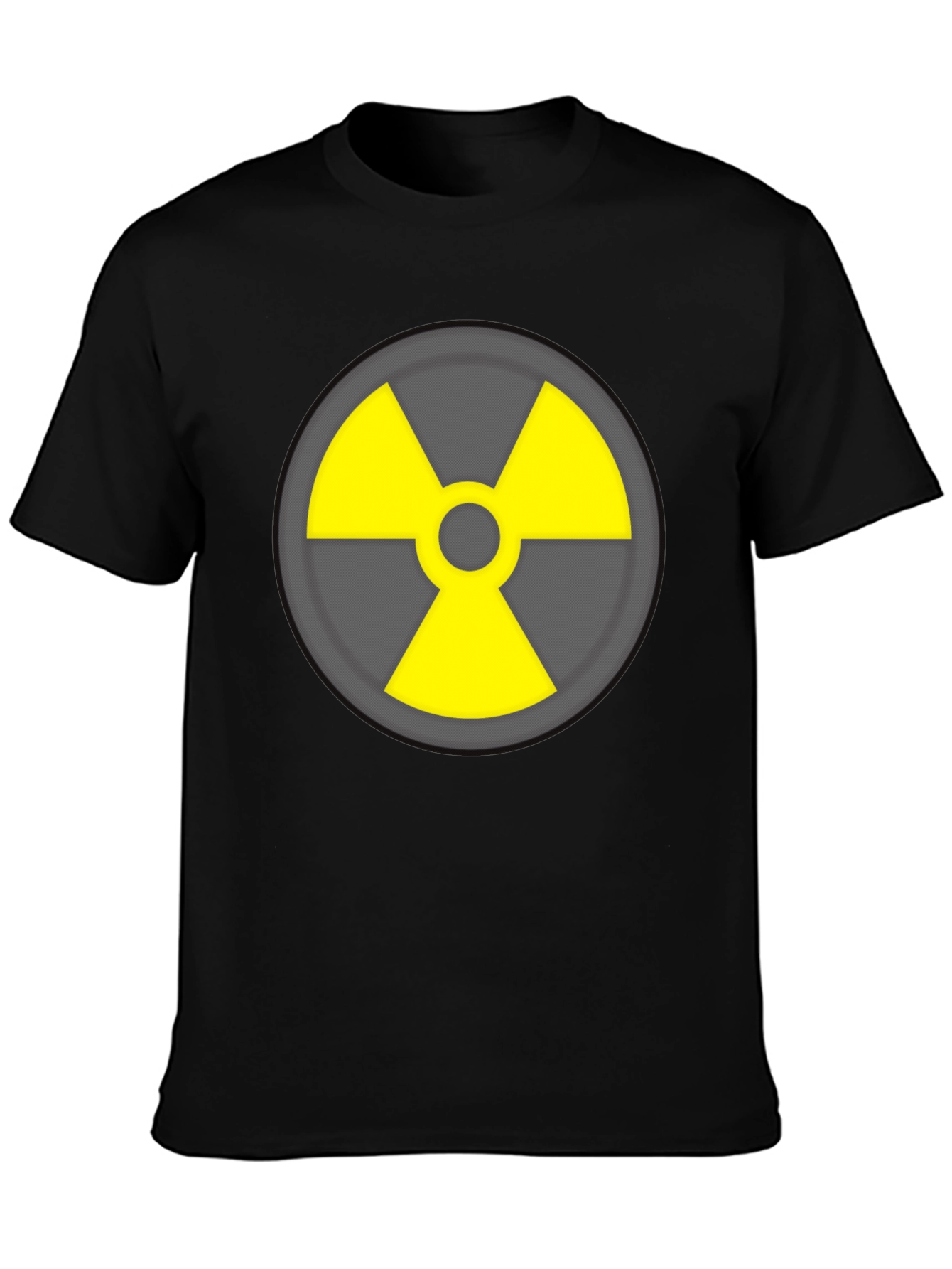 Radioactive Symbol T-Shirt - Black Cotton Blend