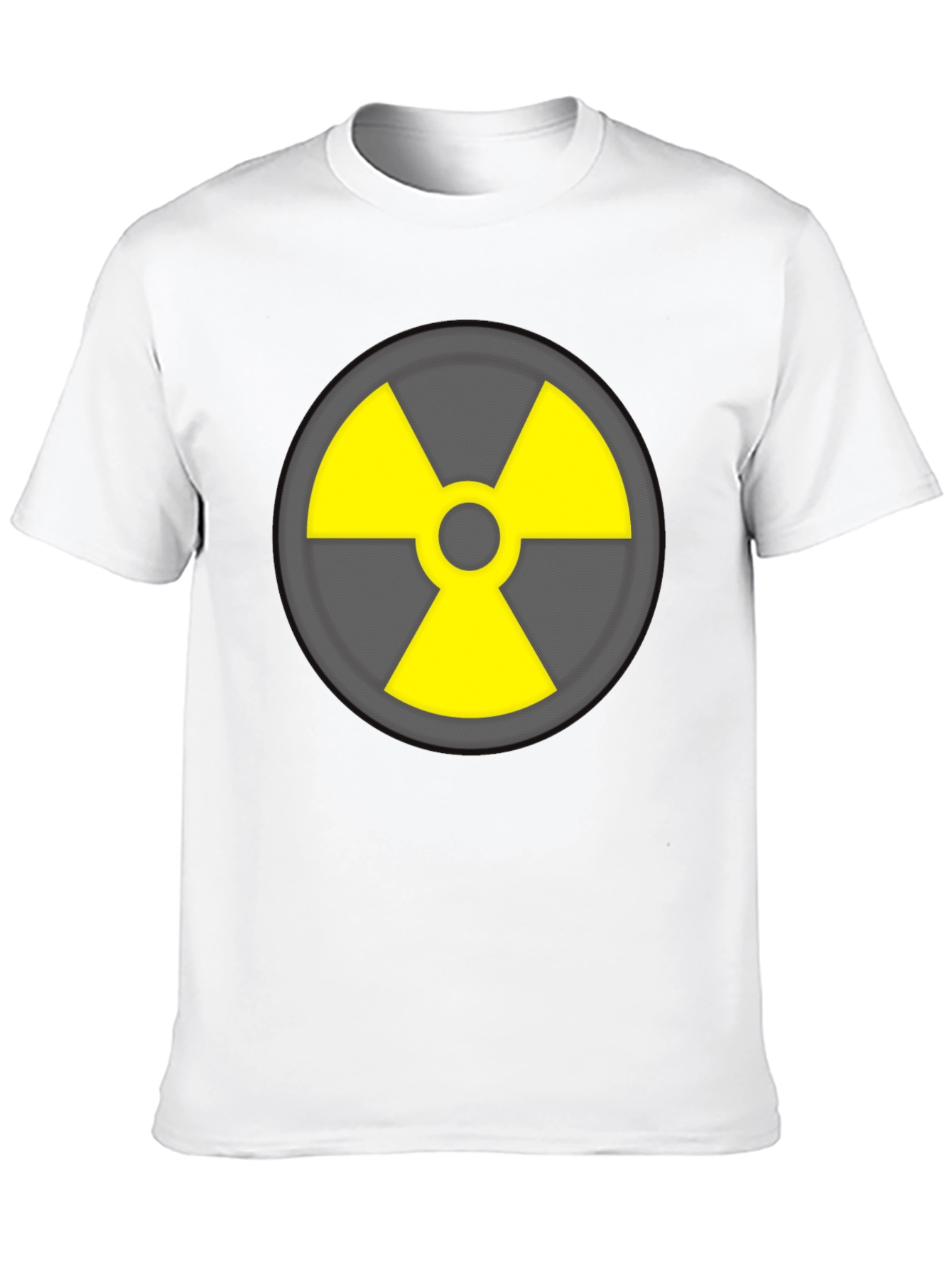 Radioactive Symbol T-Shirt - Black Cotton Blend