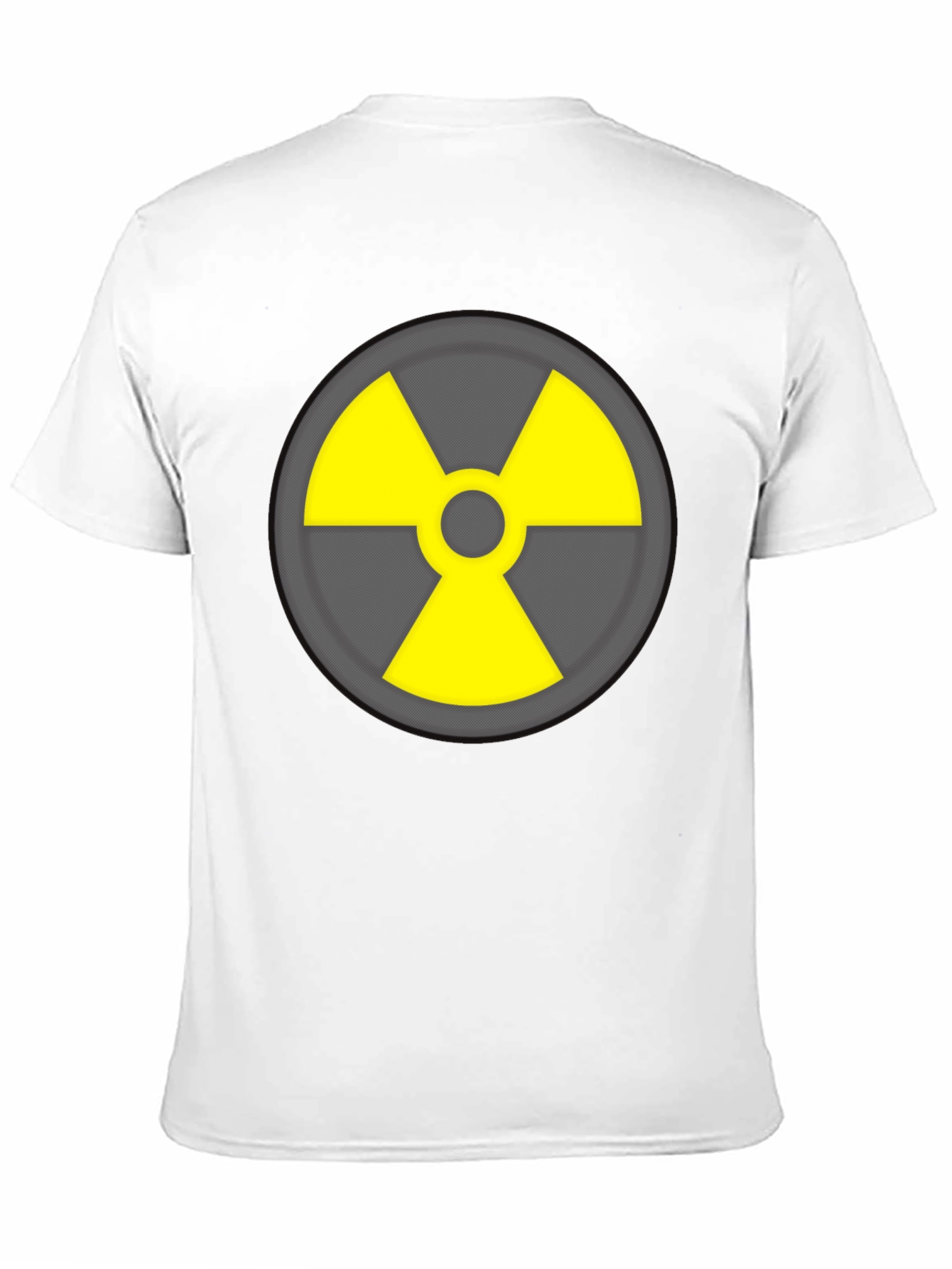Radioactive Symbol T-Shirt - Black Cotton Blend