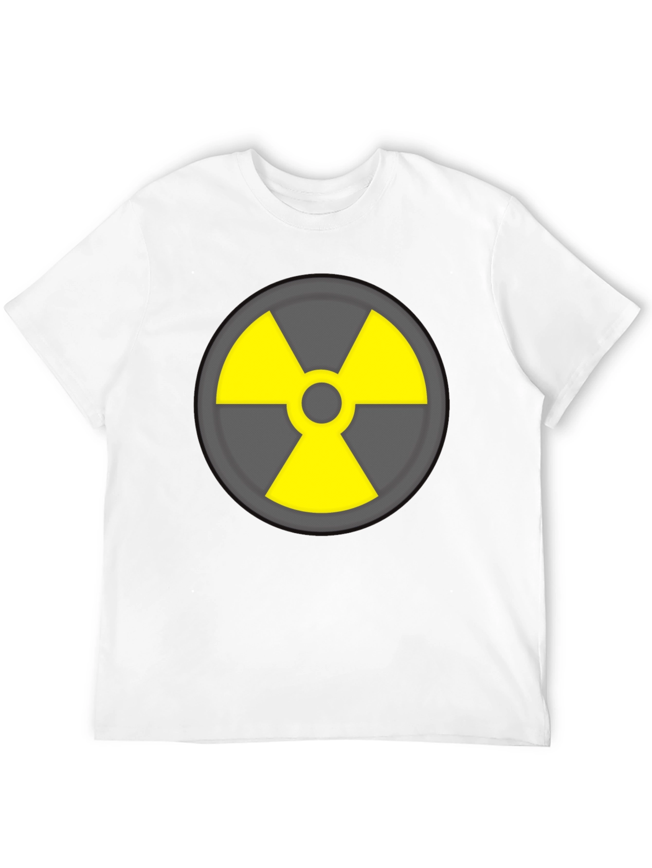 Radioactive Symbol T-Shirt - Black Cotton Blend