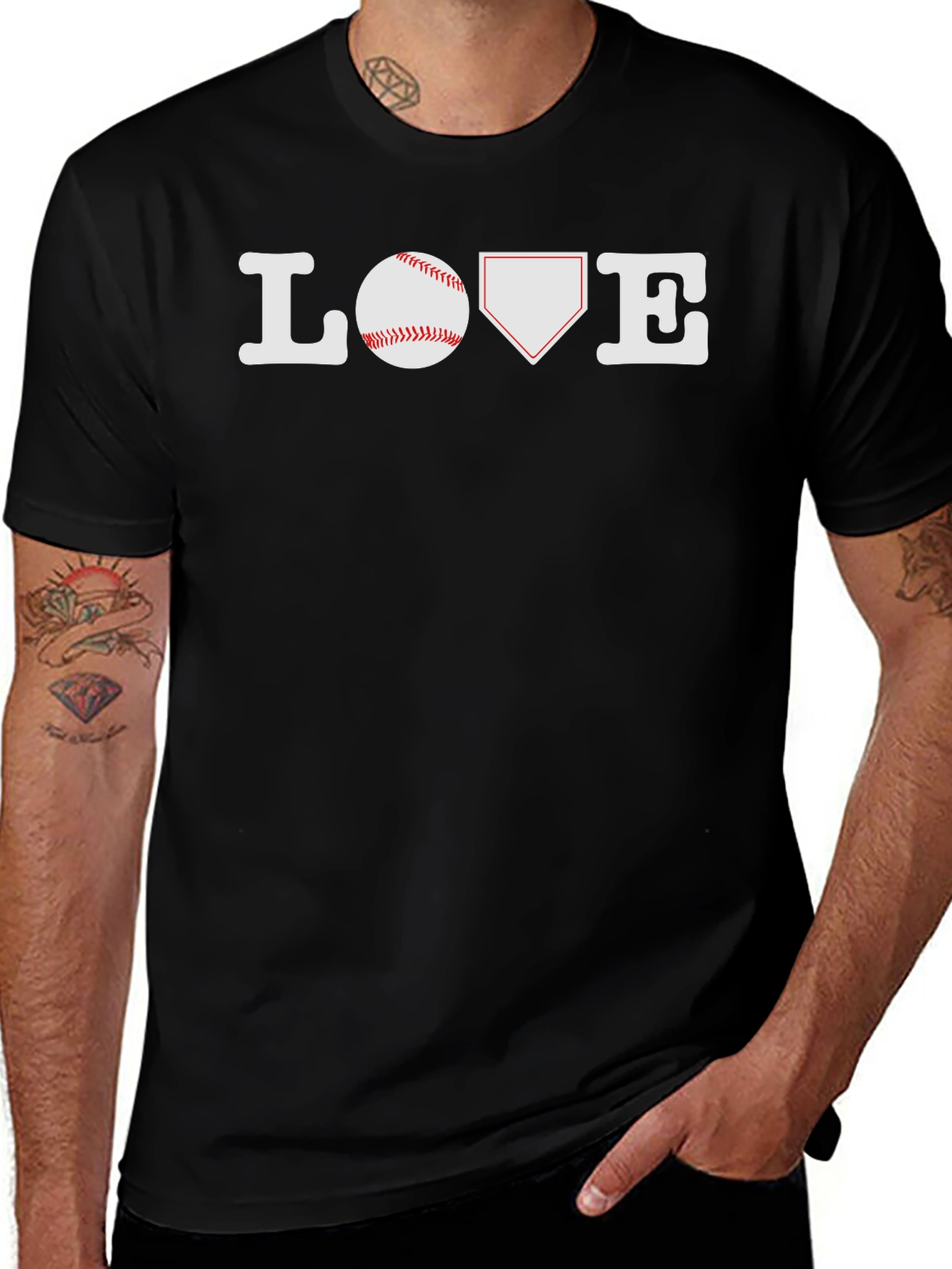 LOVE Baseball T-Shirt - Fan Apparel