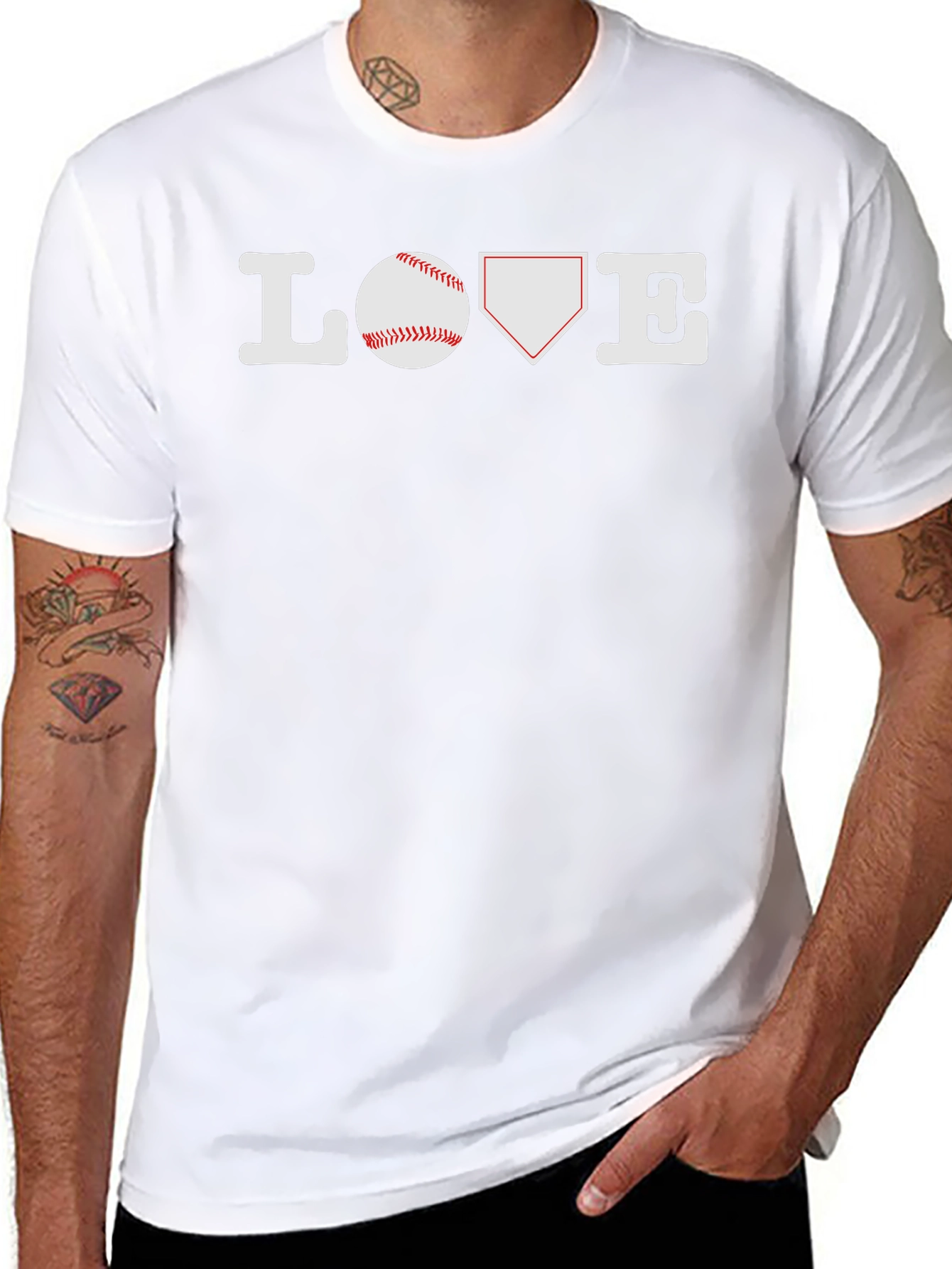 LOVE Baseball T-Shirt - Fan Apparel