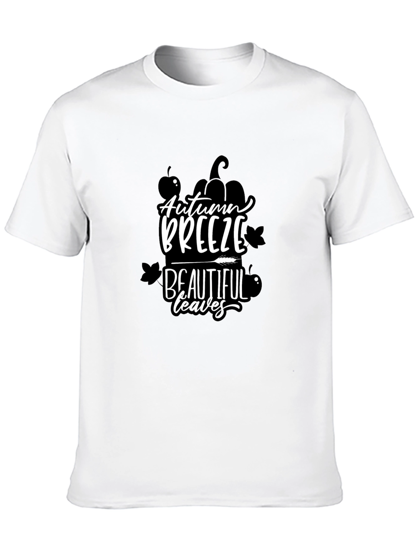 Autumn Breeze Beautiful Leaves Graphic Tee