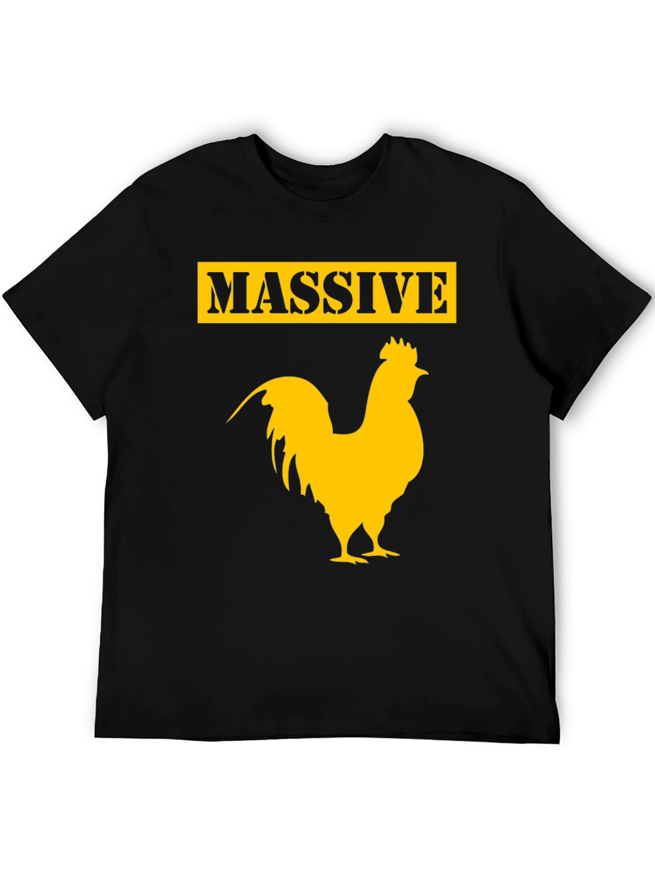 Massive Rooster Graphic Tee - Funny Chicken T-Shirt