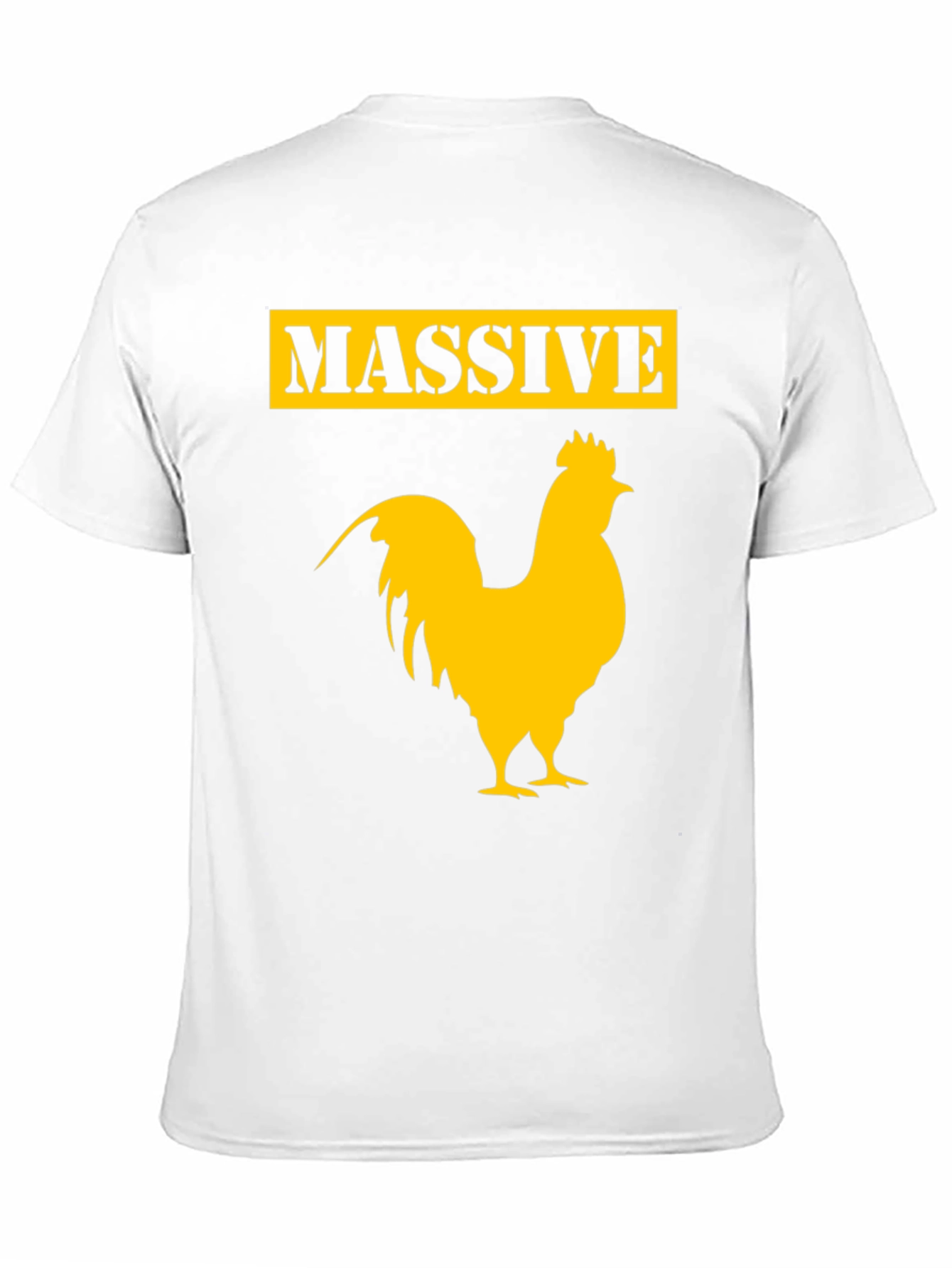 Massive Rooster Graphic Tee - Funny Chicken T-Shirt