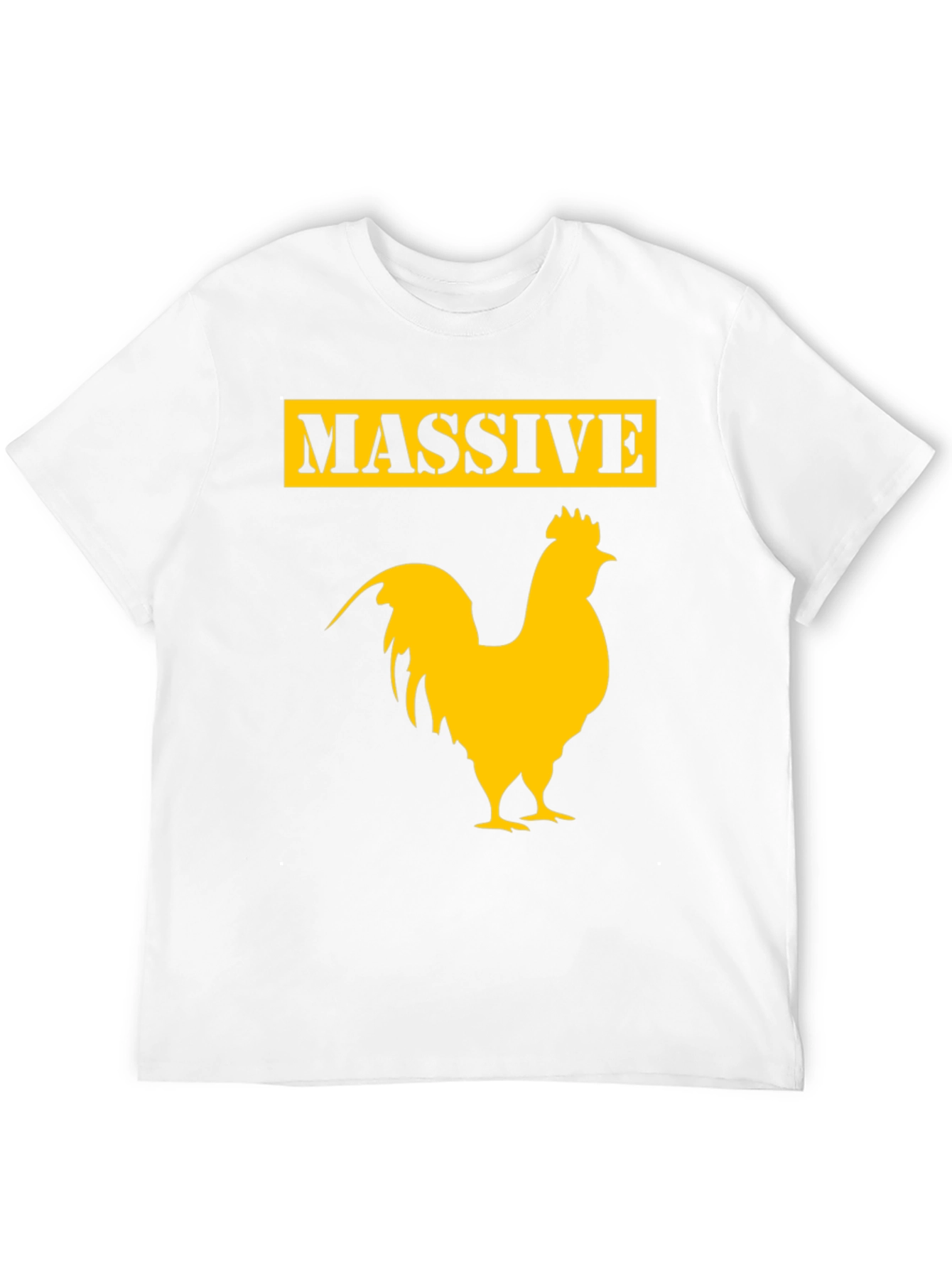 Massive Rooster Graphic Tee - Funny Chicken T-Shirt