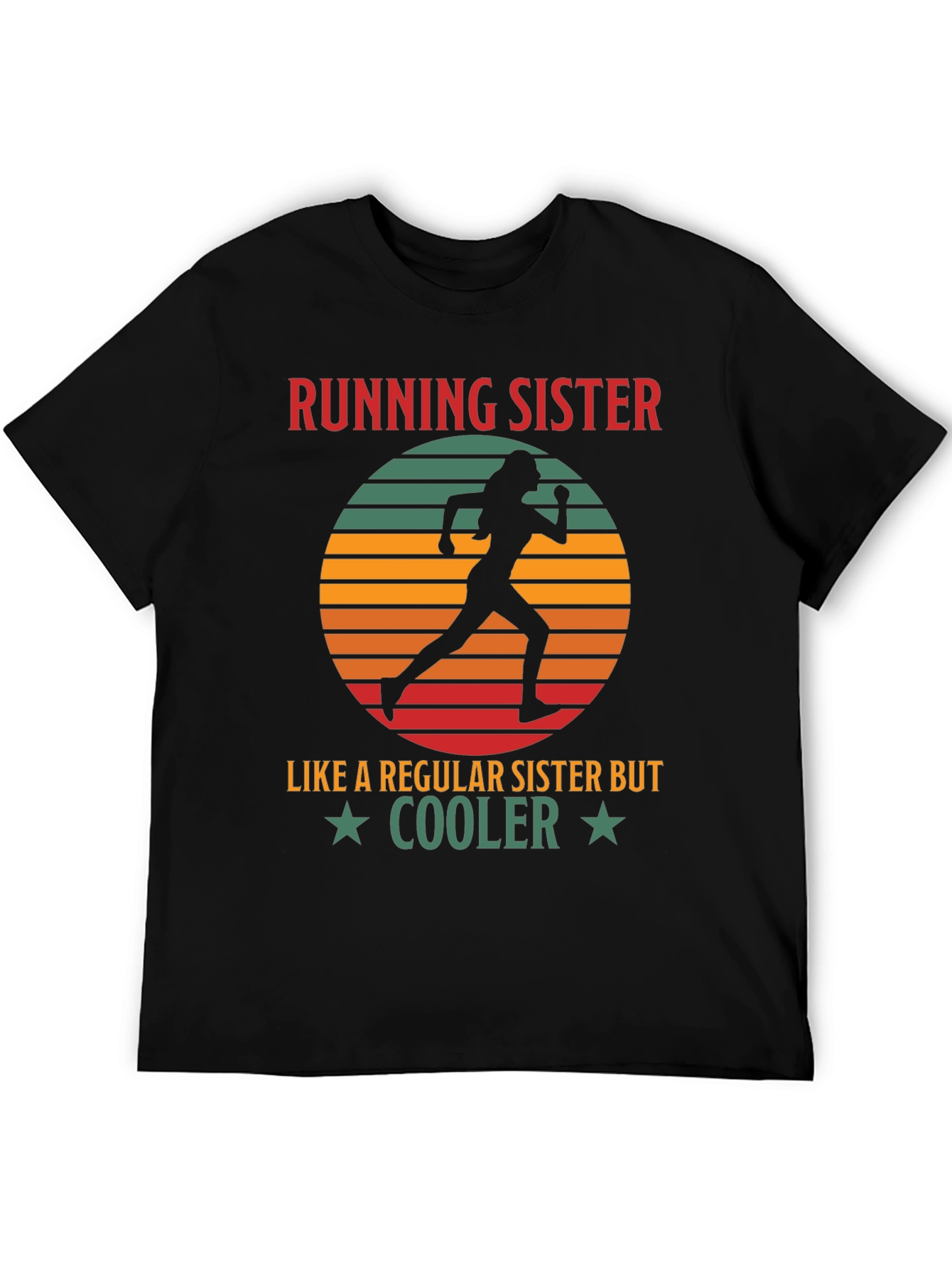 Running Sister Graphic Tee - Regular Sister But Cooler