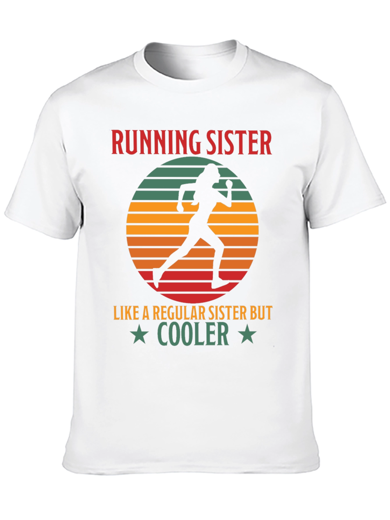 Running Sister Graphic Tee - Regular Sister But Cooler