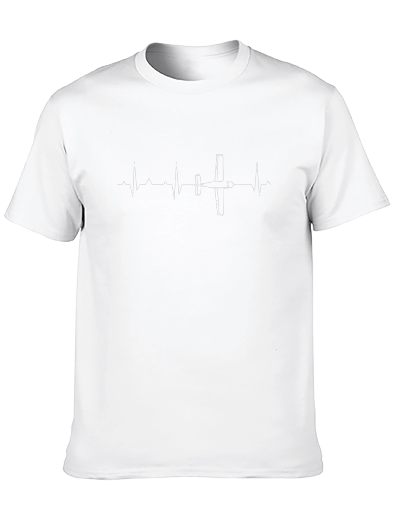 Pilot Heartbeat T-Shirt - Aviation Lover