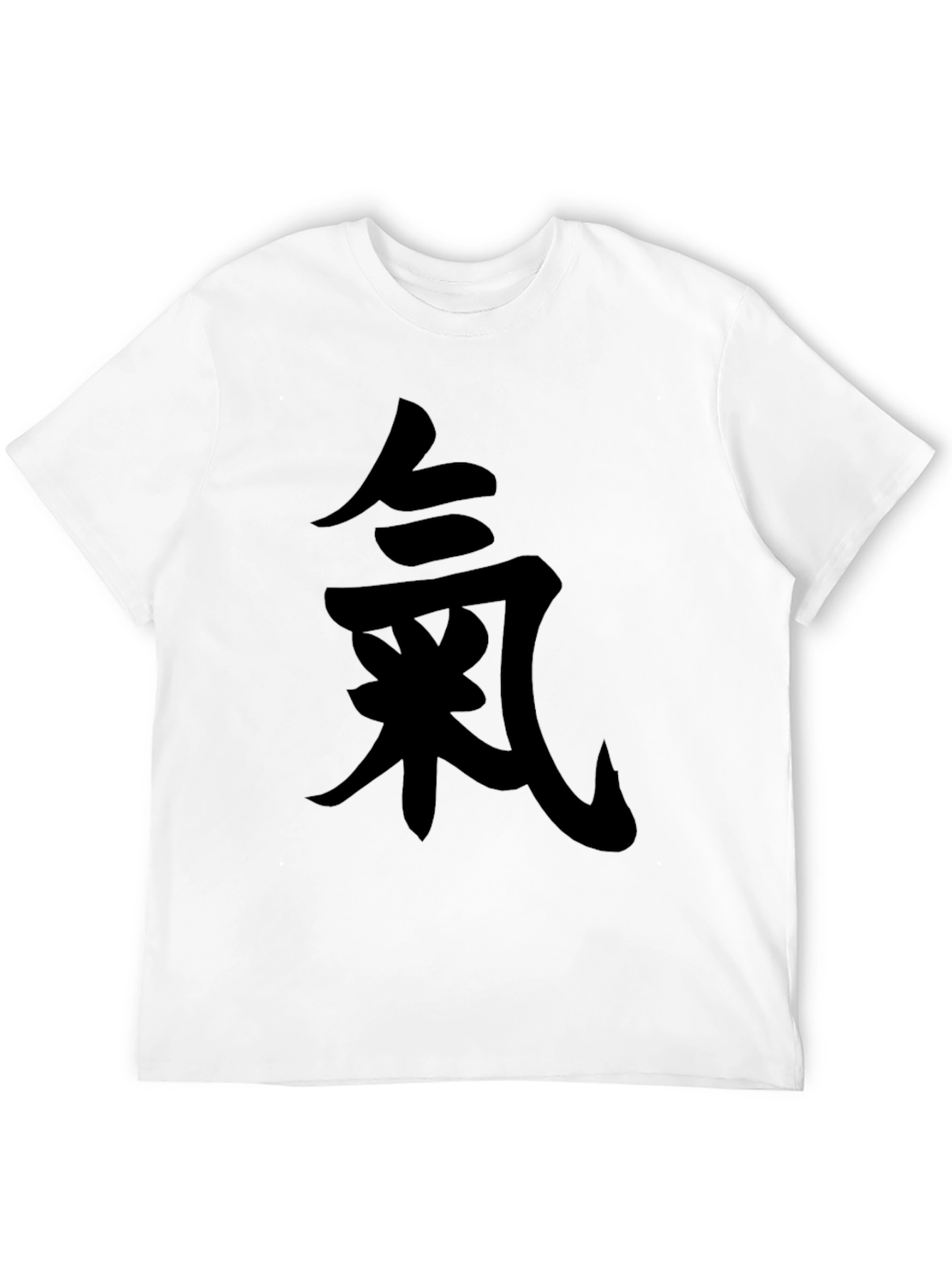 Black T-Shirt with Japanese Symbol