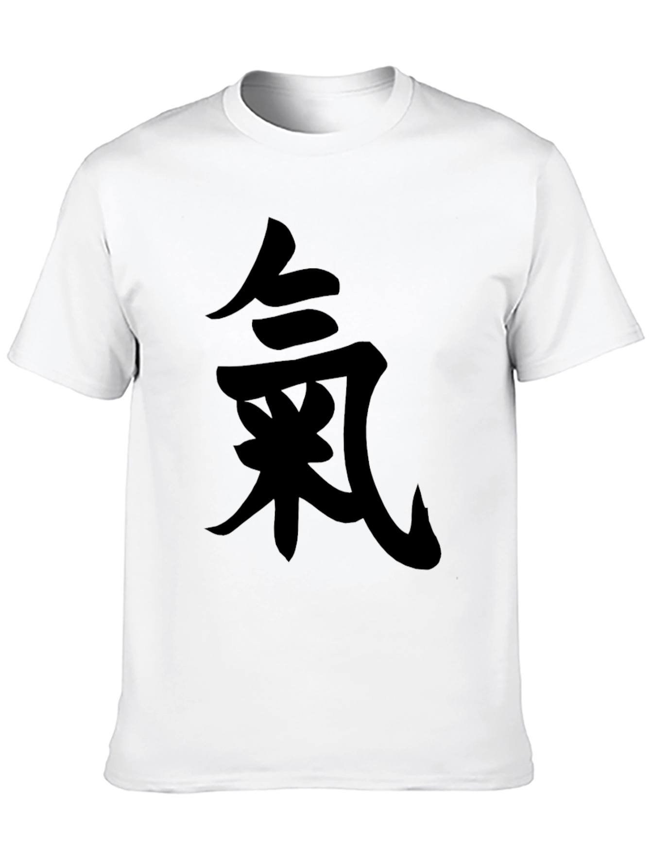 Black T-Shirt with Japanese Symbol