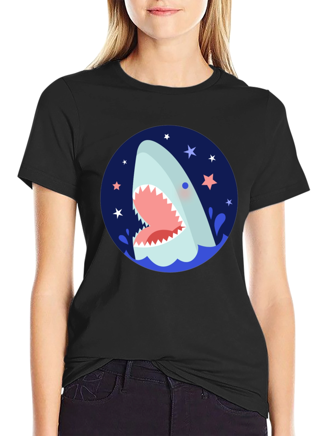 Shark Attack Graphic Tee - Cool & Quirky Design