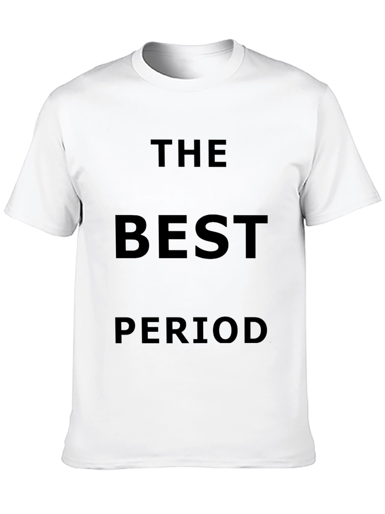 The Best Period - Black Graphic T-Shirt