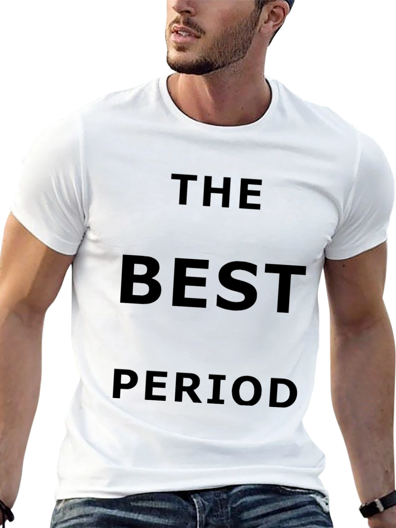 The Best Period - Black Graphic T-Shirt