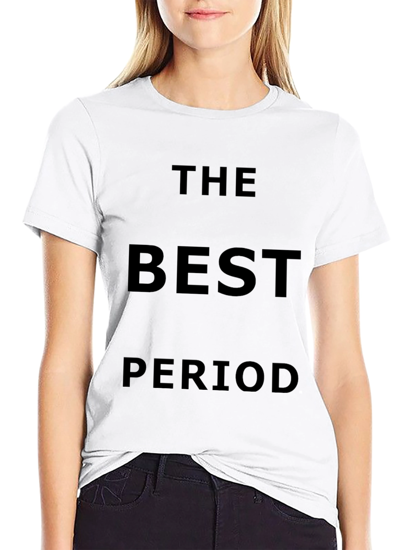 The Best Period - Black Graphic T-Shirt