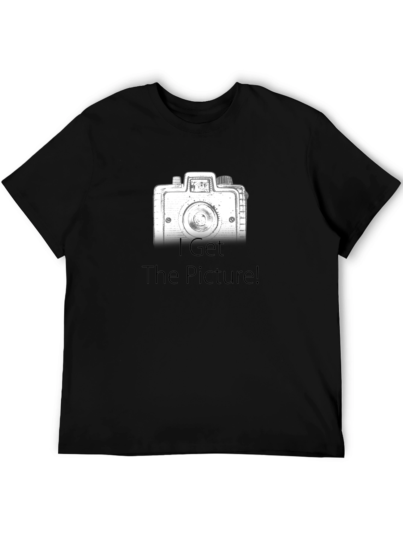 Retro Camera T-Shirt - I Get The Picture!