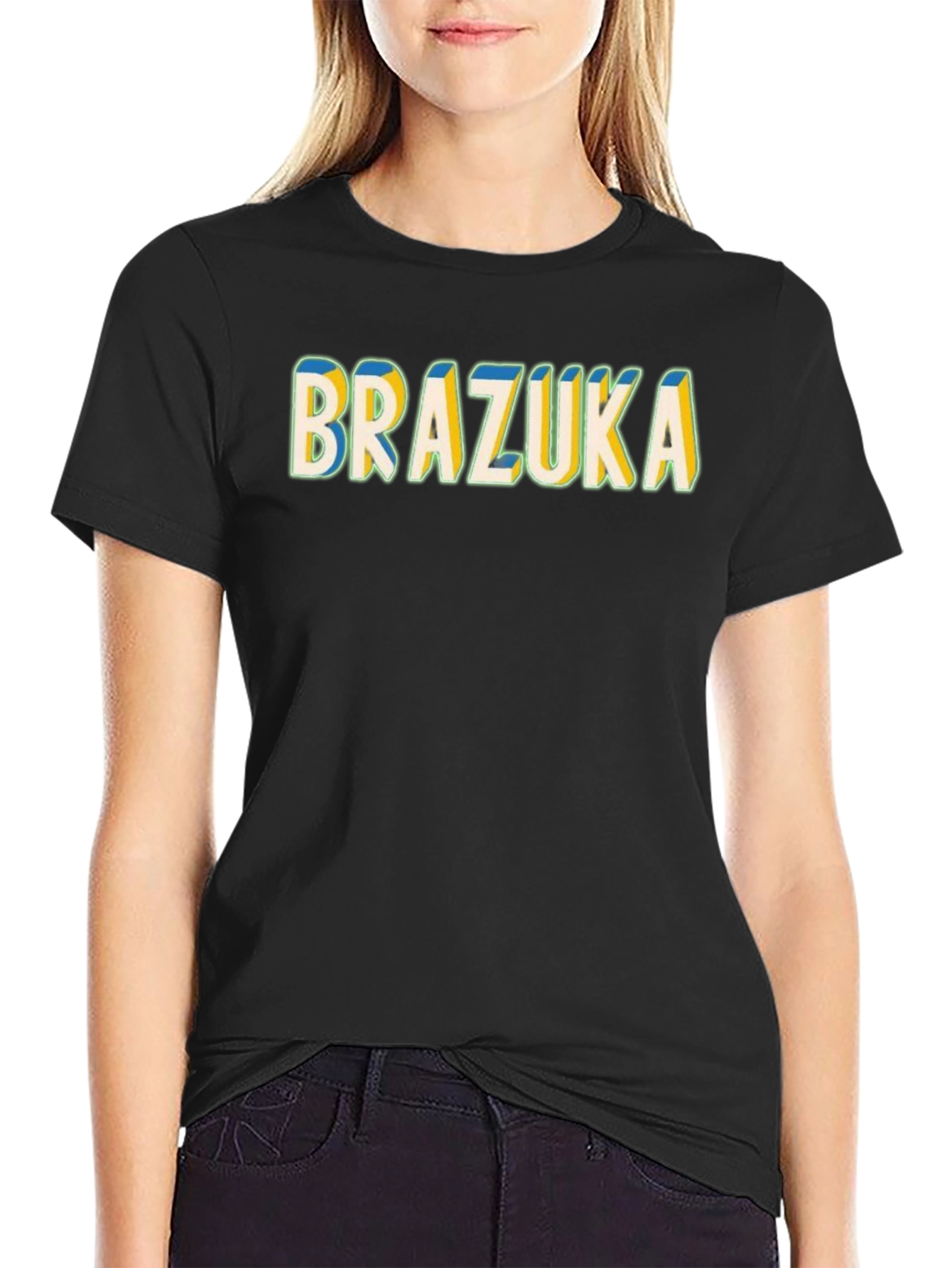 Brazuka Graphic Tee - Stylish Black T-Shirt