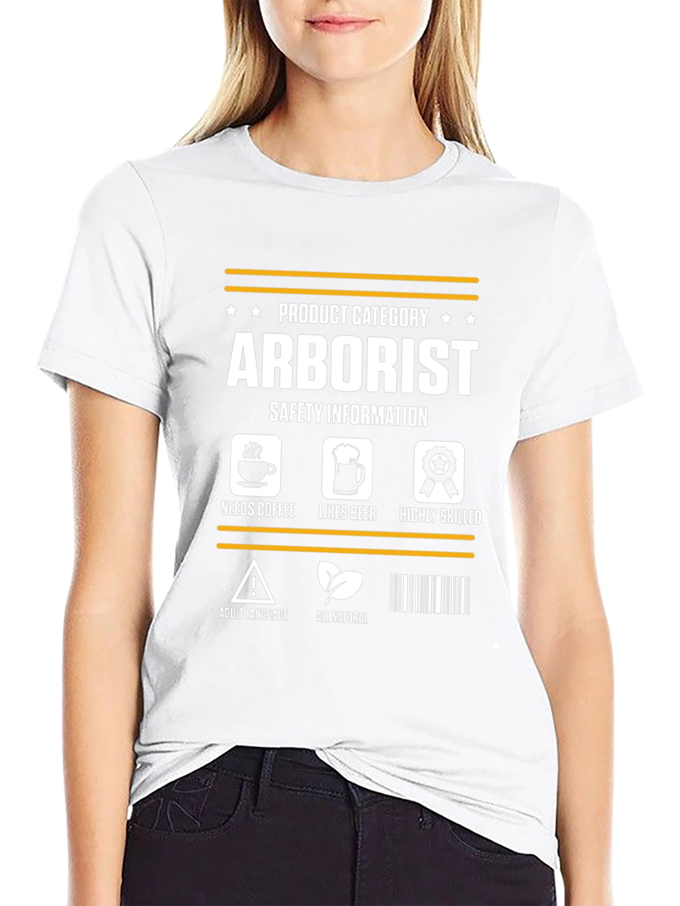 Arborist Safety Information Graphic T-Shirt