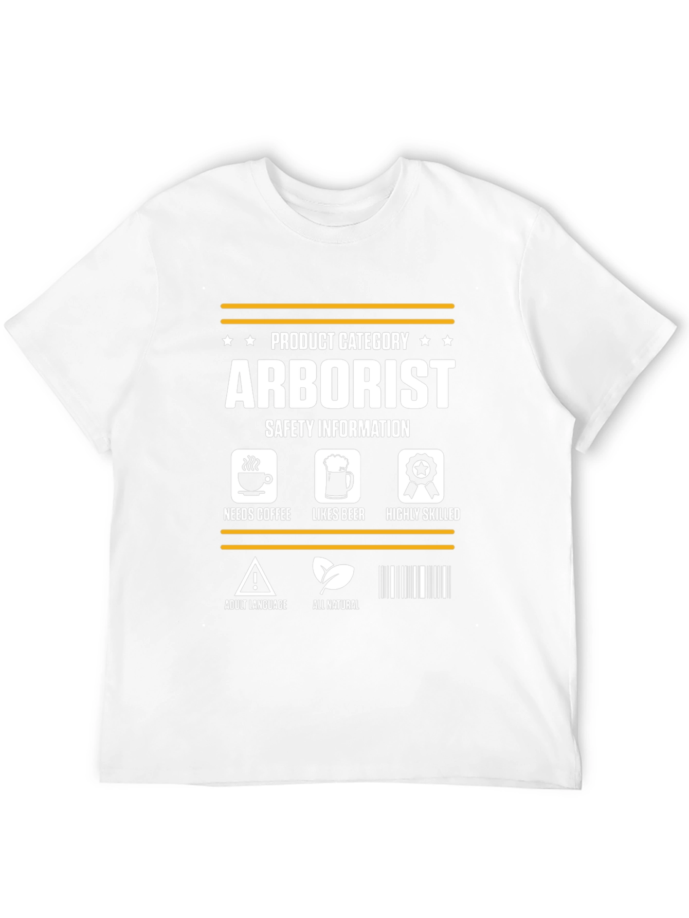 Arborist Safety Information Graphic T-Shirt
