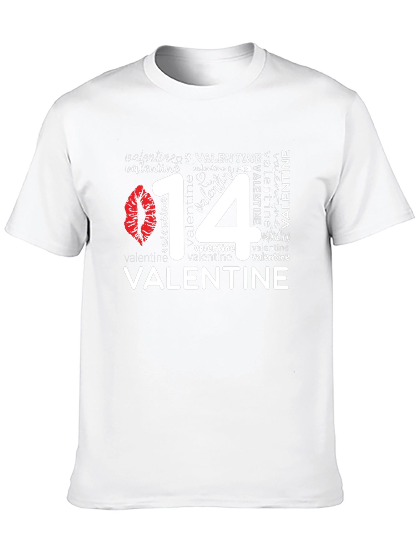 Valentines Day 14 Black Graphic T-Shirt