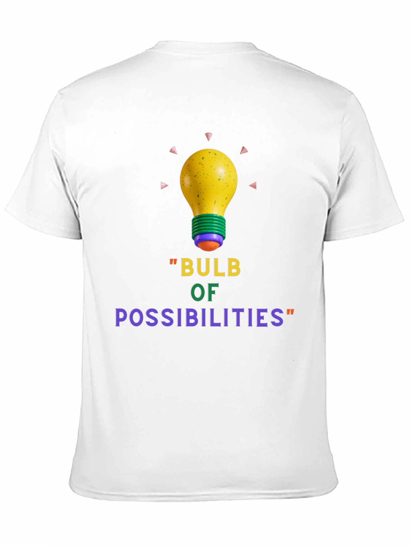 Bulb of Possibilities Black T-Shirt