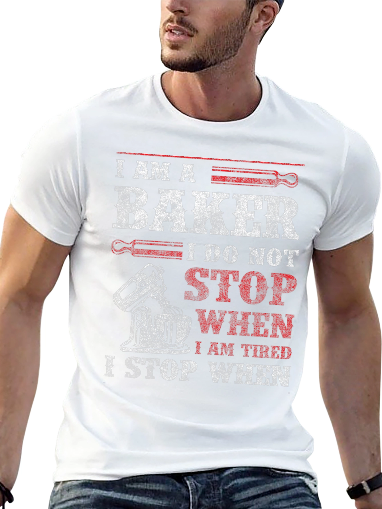 I Am A Baker Graphic T-Shirt