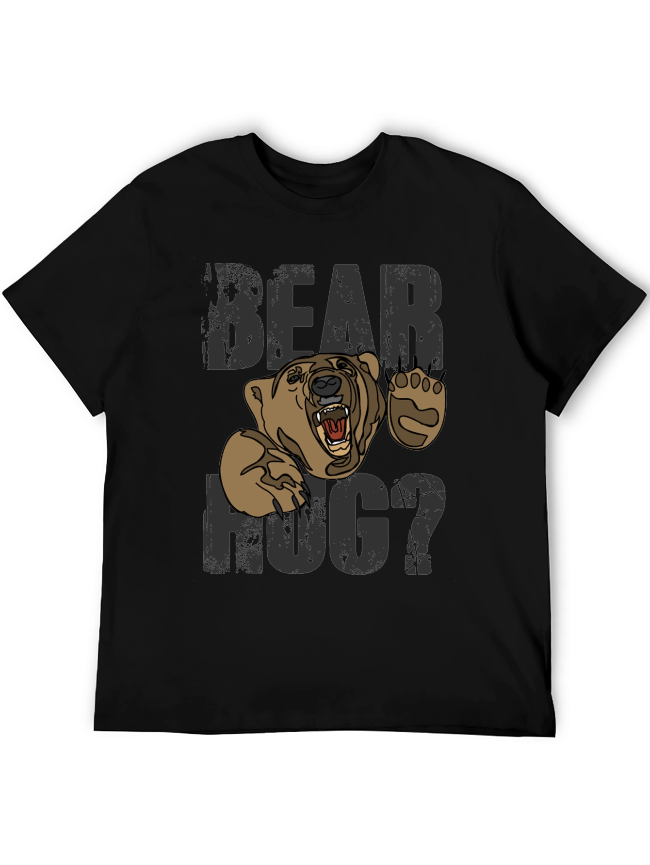 Bear Hug Graphic T-Shirt - Funny Animal Tee