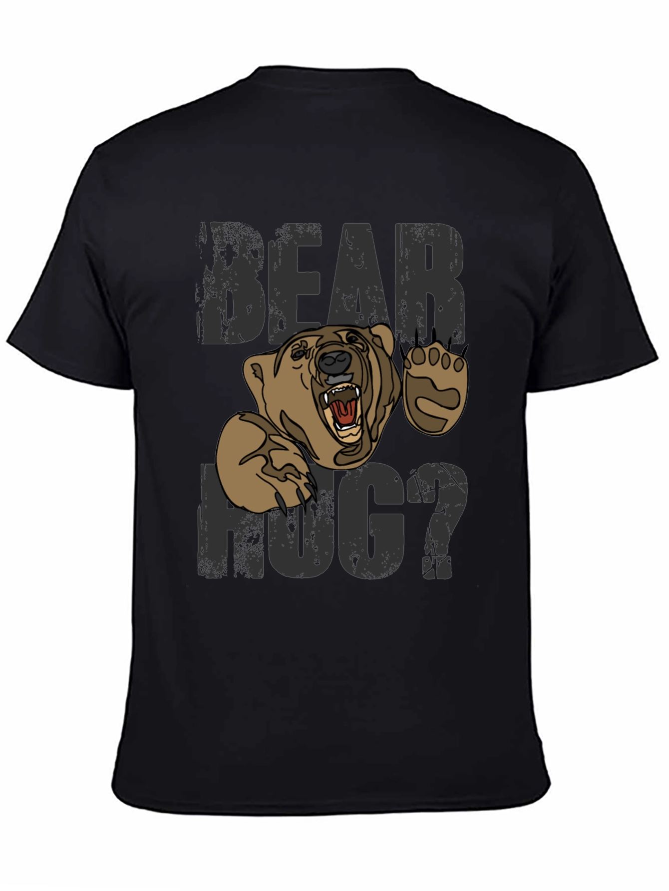 Bear Hug Graphic T-Shirt - Funny Animal Tee