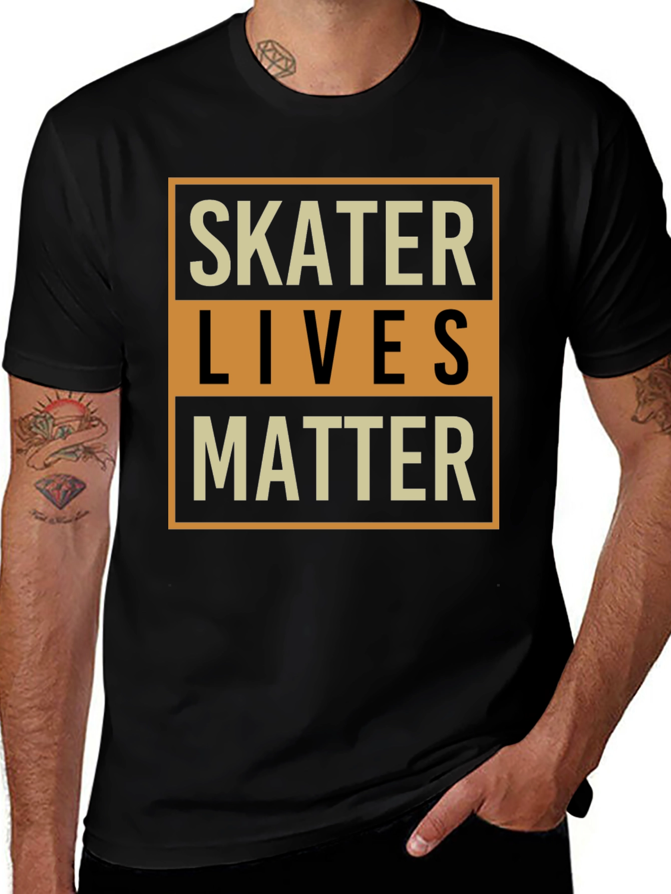 Skater Lives Matter Graphic T-Shirt