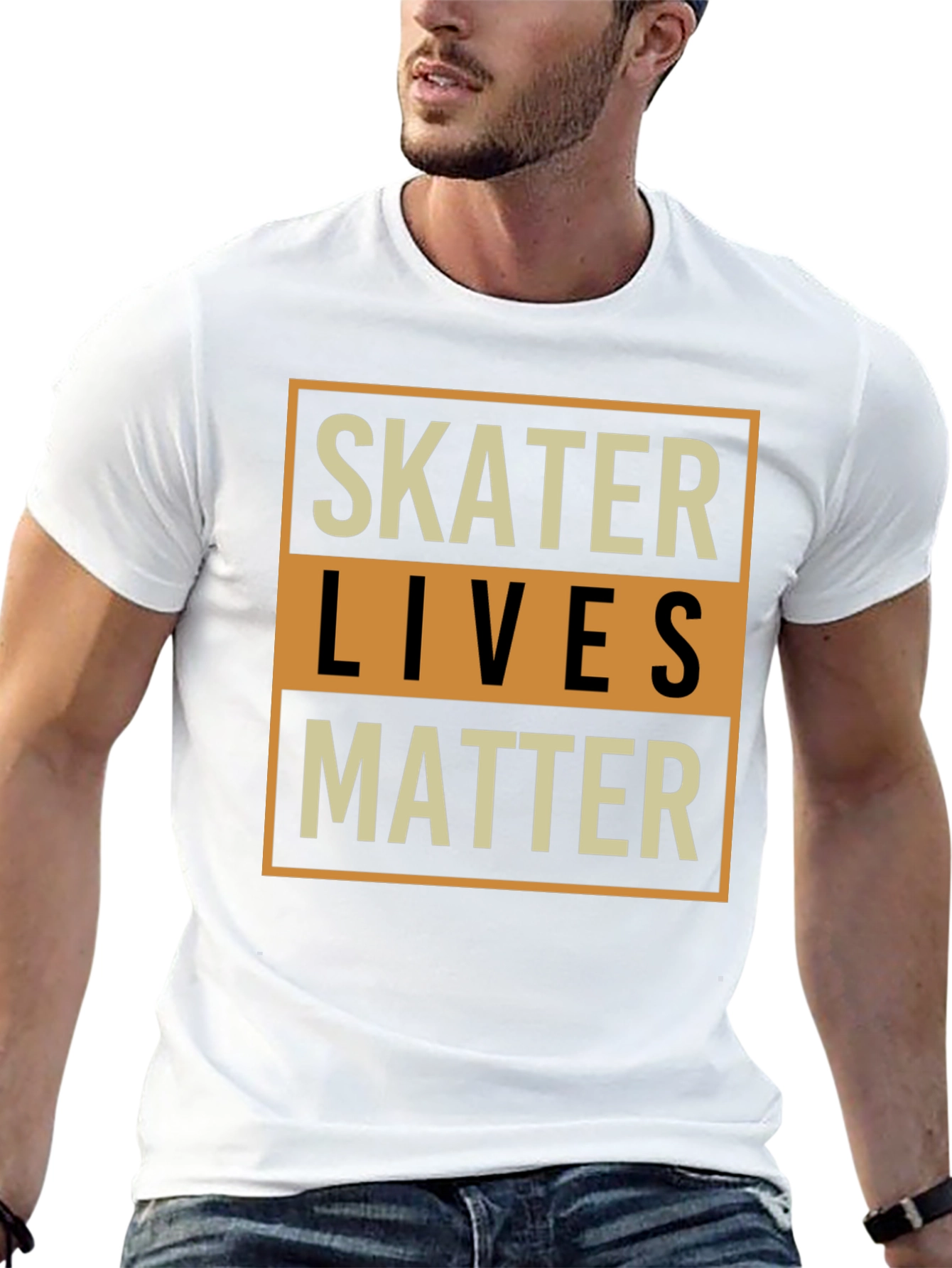 Skater Lives Matter Graphic T-Shirt