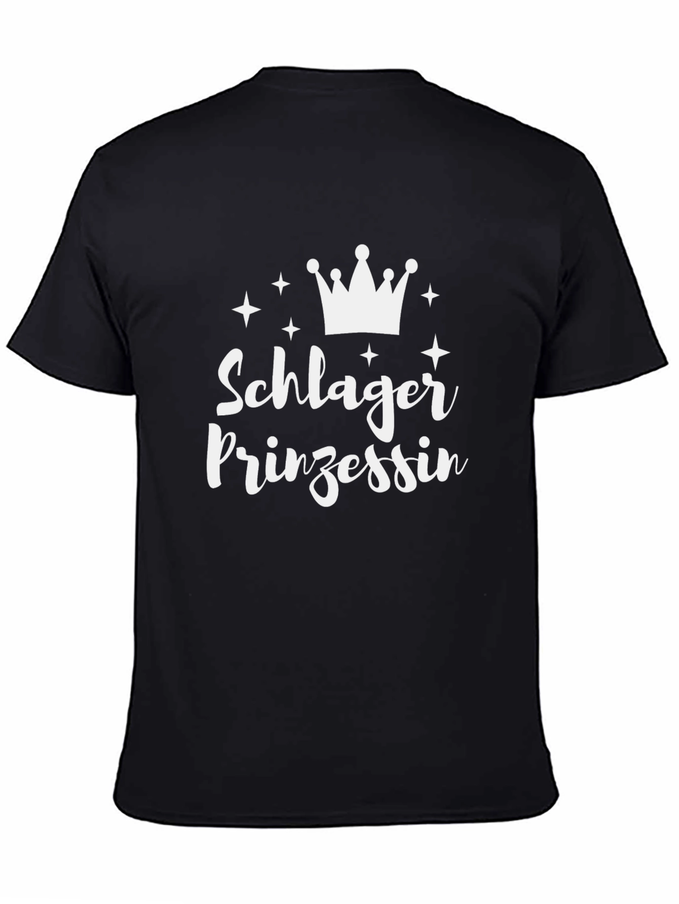 Schlager Prinzessin T-Shirt - Black