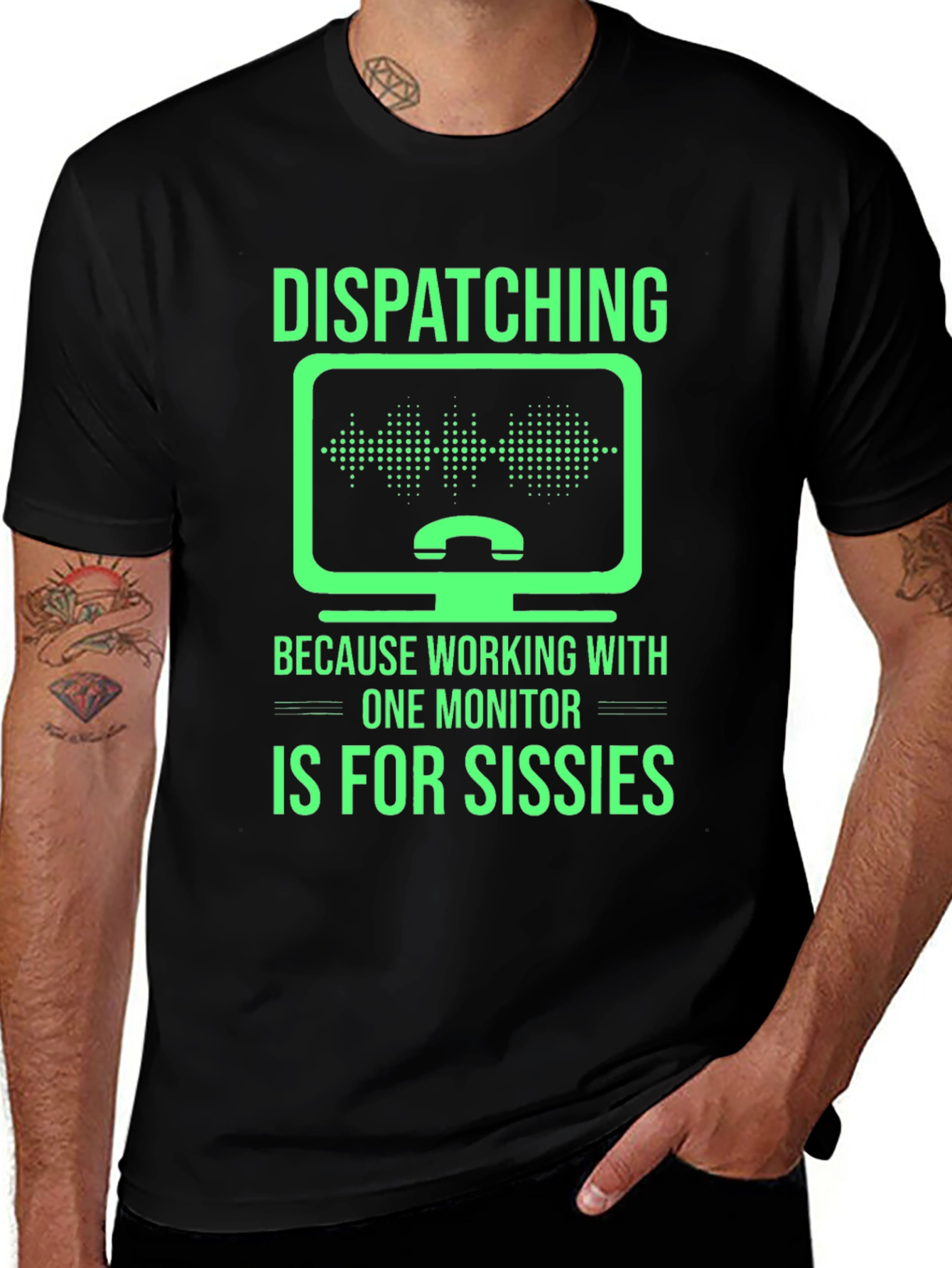 Dispatching Multiple Monitor T-Shirt