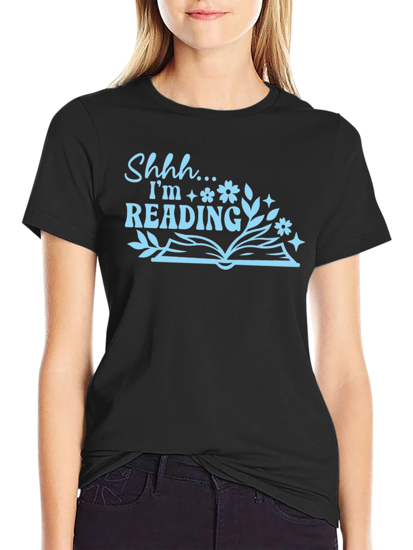 Shhh Im Reading T-Shirt - Book Lover Tee