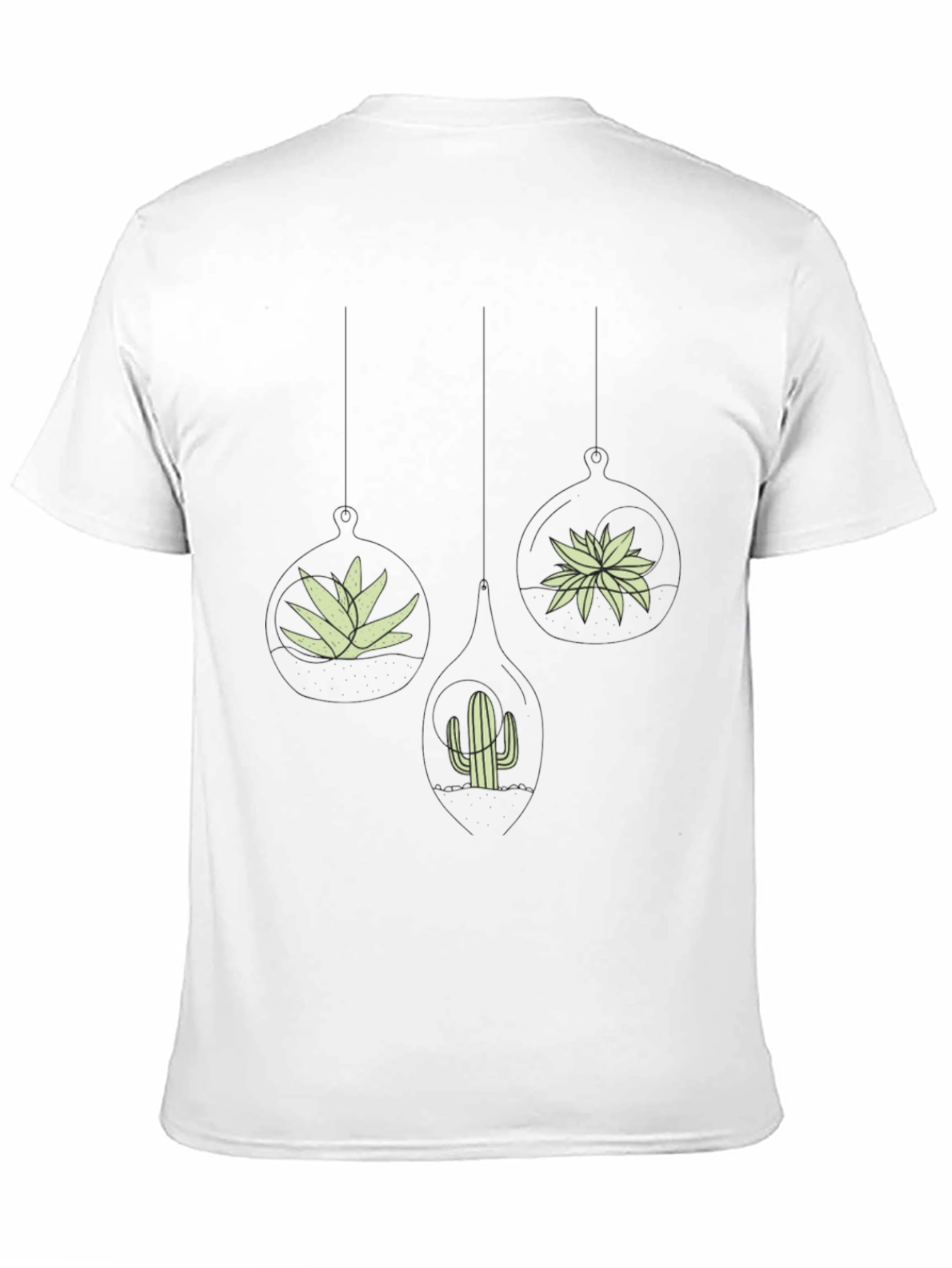Cactus Graphic T-Shirt | Short Sleeve Crew Neck