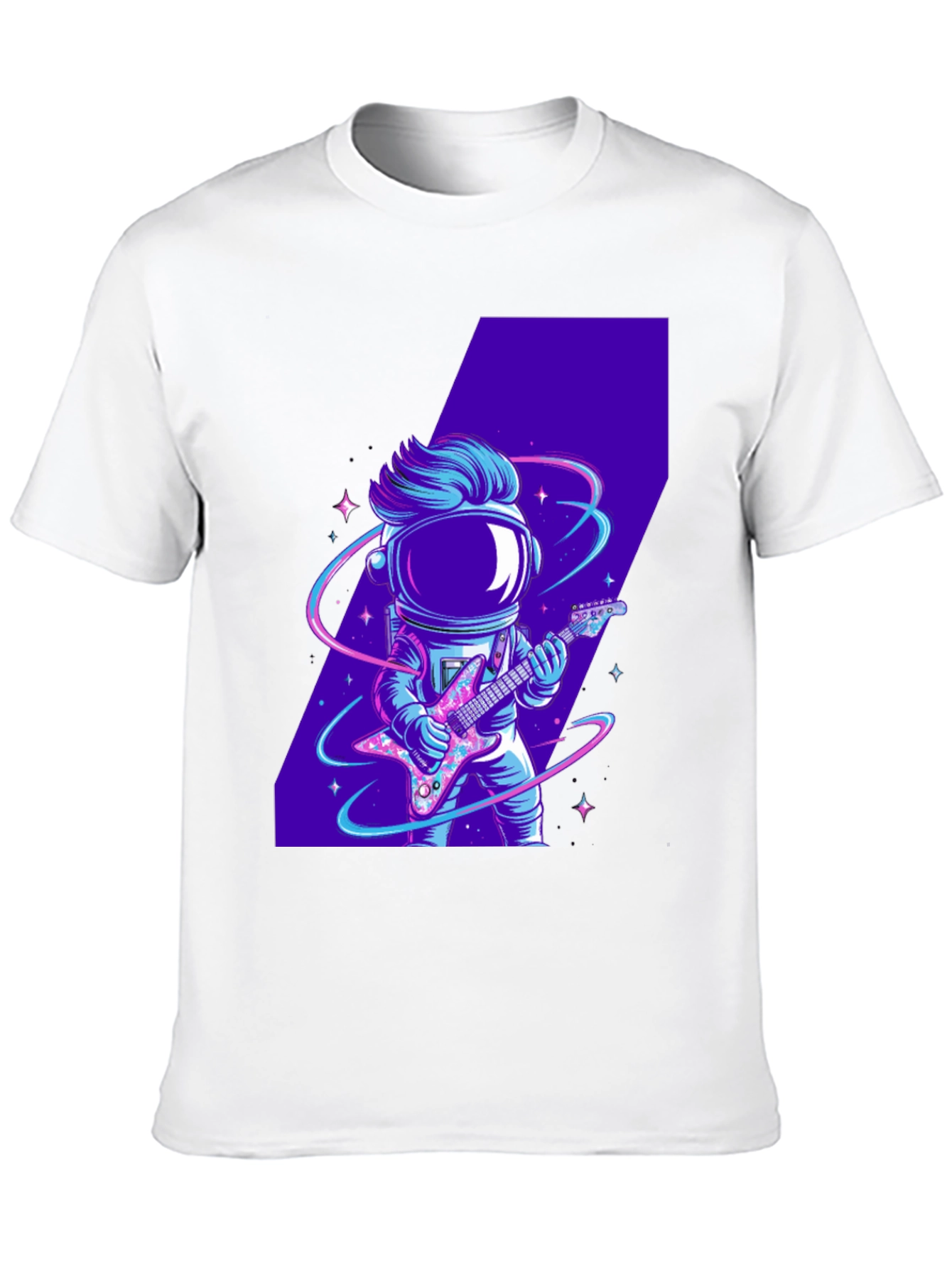 Astronaut Guitarist Graphic Tee