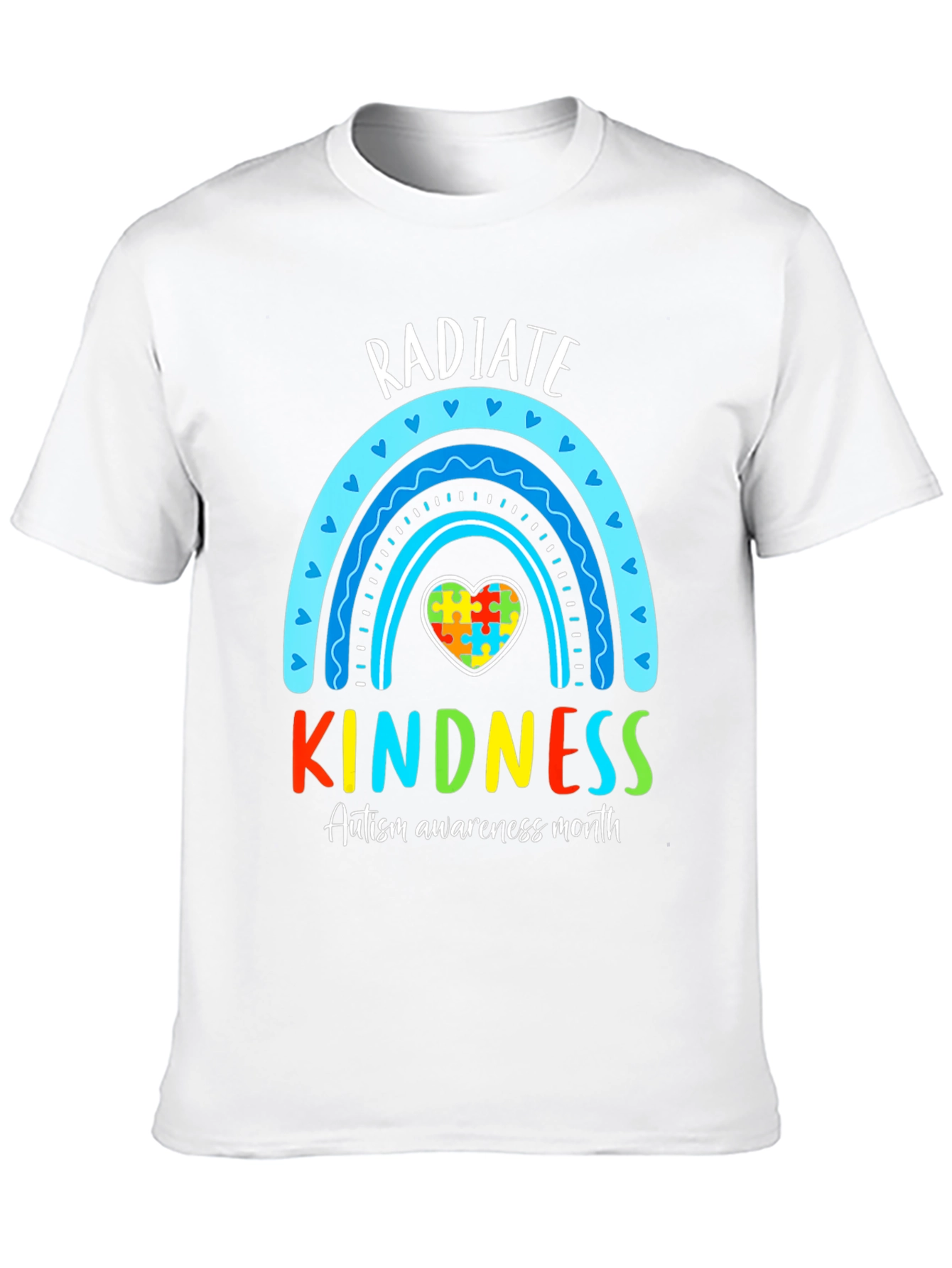 Radiate Kindness Autism Awareness T-Shirt