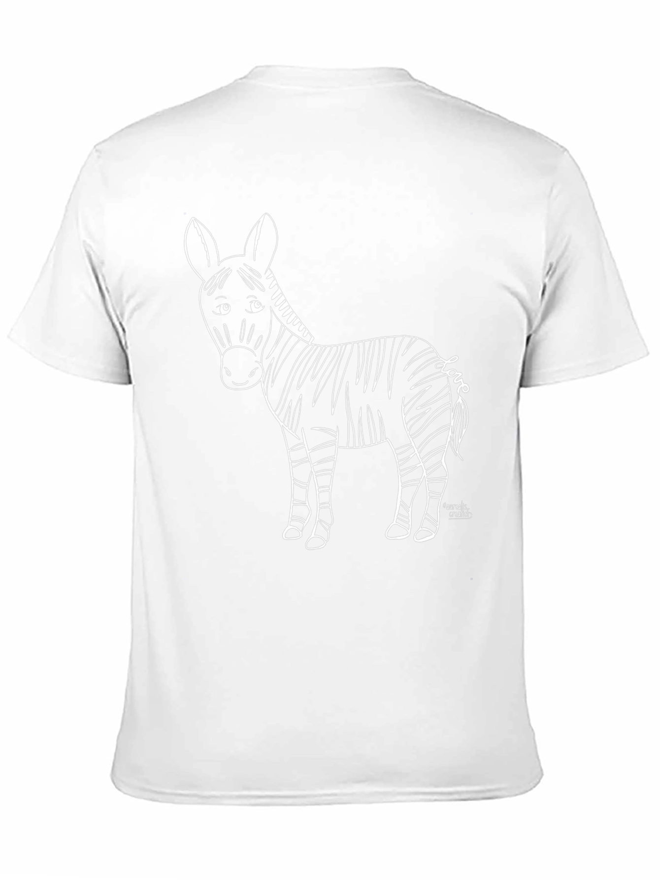Zebra Love Tee - Unisex Graphic T-Shirt