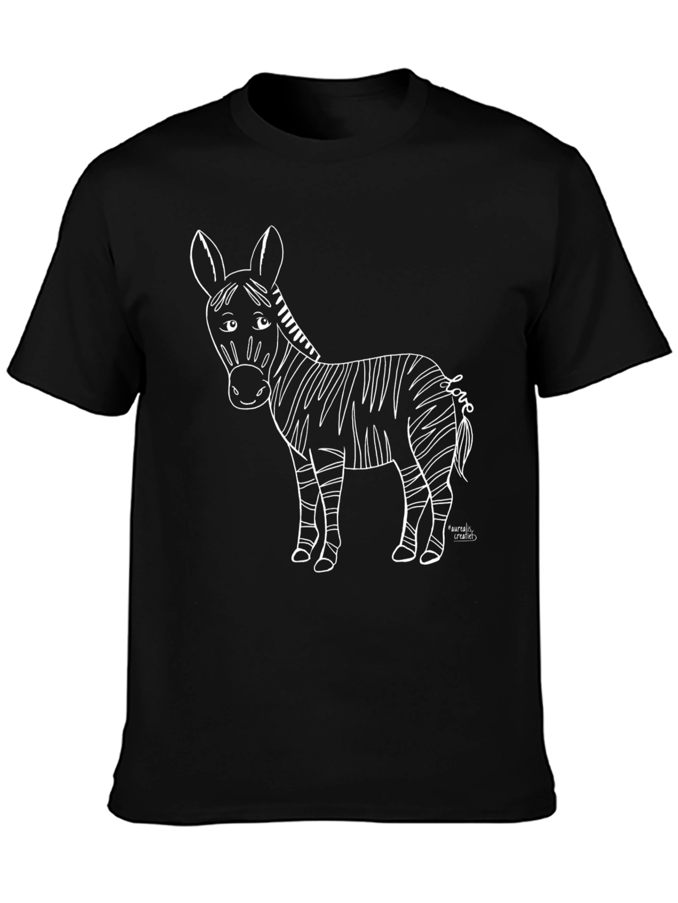 Zebra Love Tee - Unisex Graphic T-Shirt