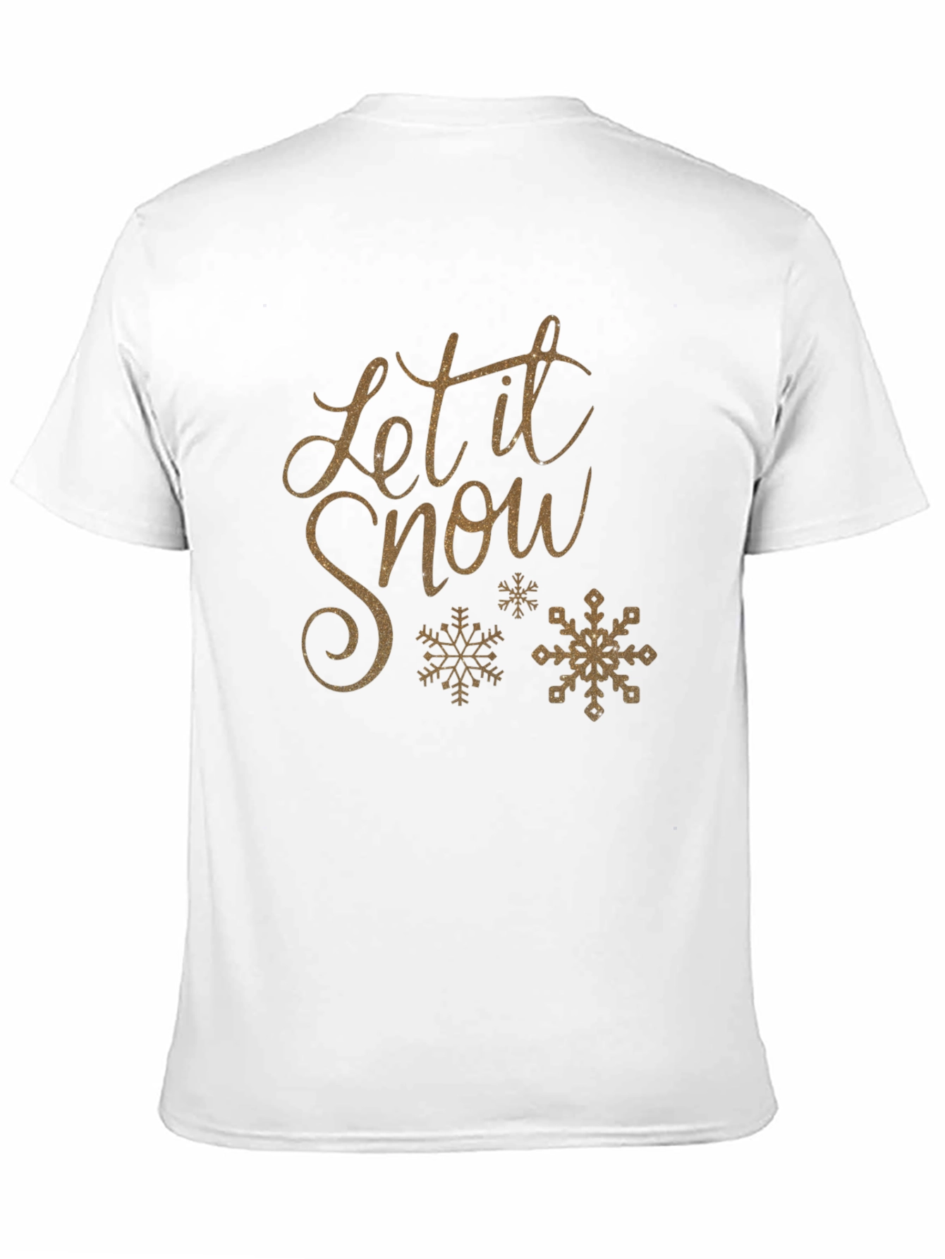 Let it Snow Graphic Tee - Holiday Winter T-Shirt