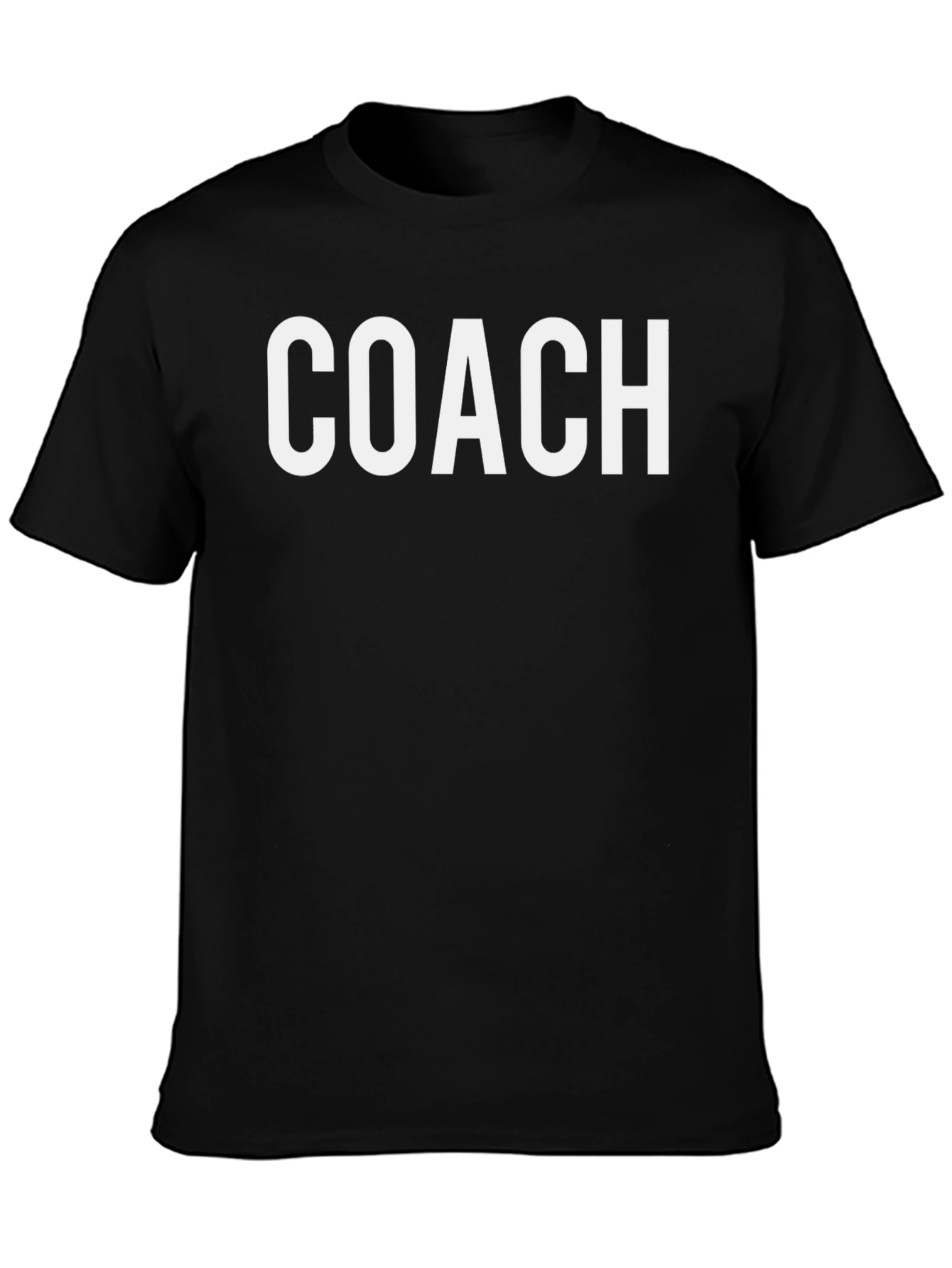 Coach Graphic Tee - Black Cotton Blend Shirt