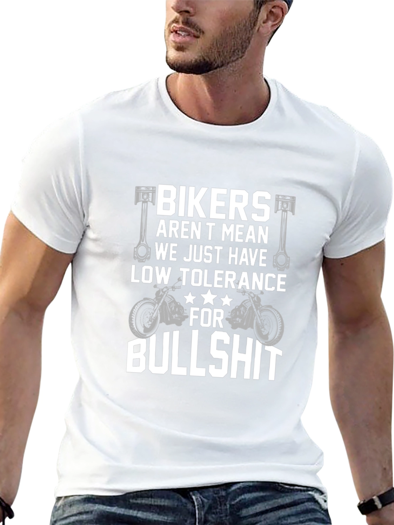 Bikers Low Tolerance Graphic T-Shirt