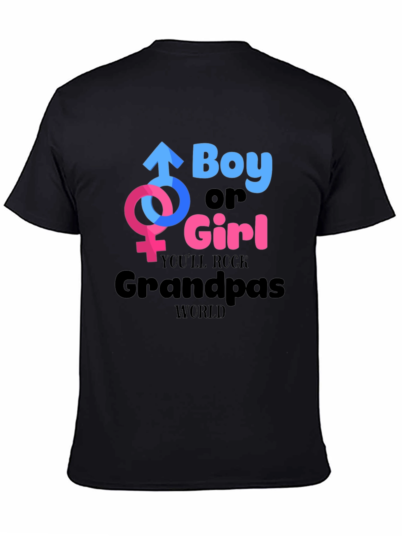 Boy or Girl Grandpas World Unisex T-Shirt