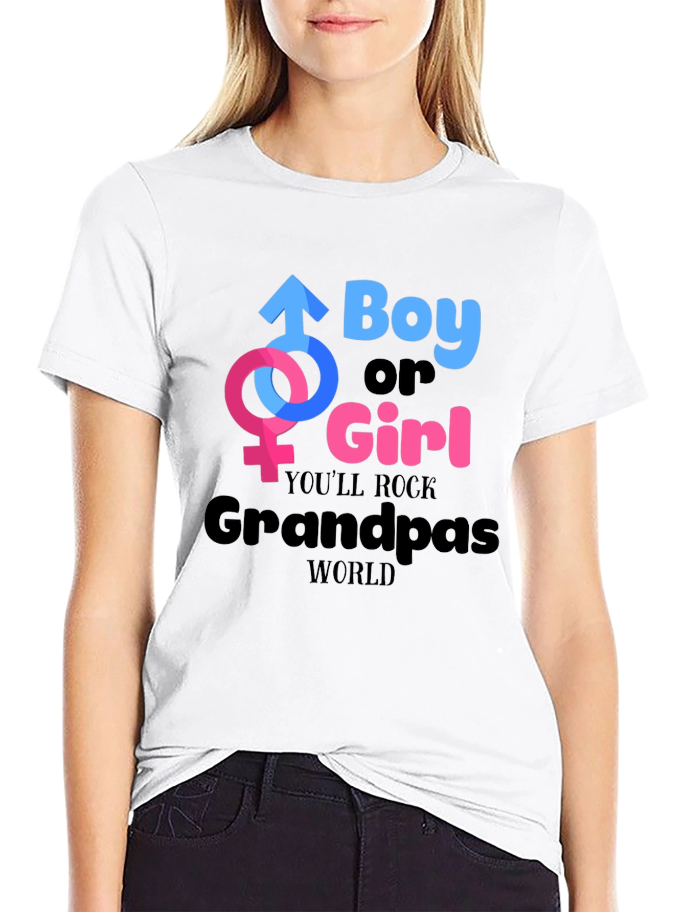 Boy or Girl Grandpas World Unisex T-Shirt