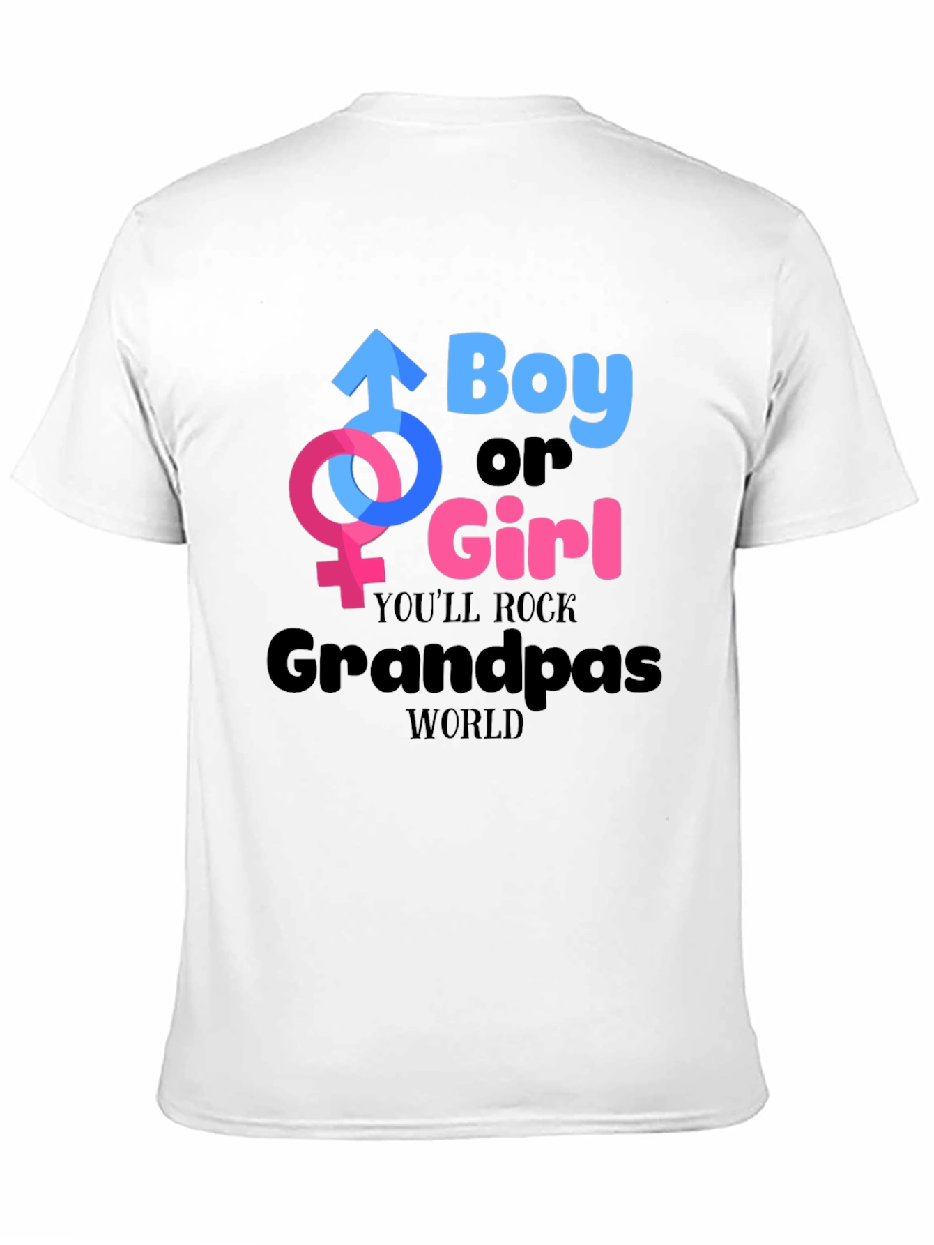 Boy or Girl Grandpas World Unisex T-Shirt