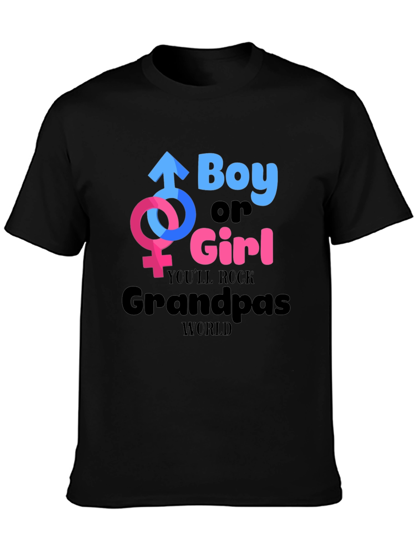 Boy or Girl Grandpas World Unisex T-Shirt