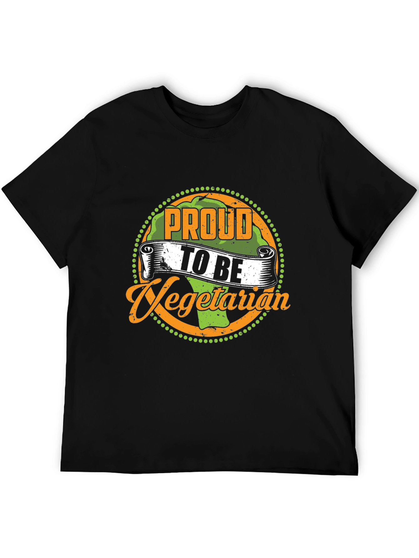 Proud to Be Vegetarian Graphic T-Shirt