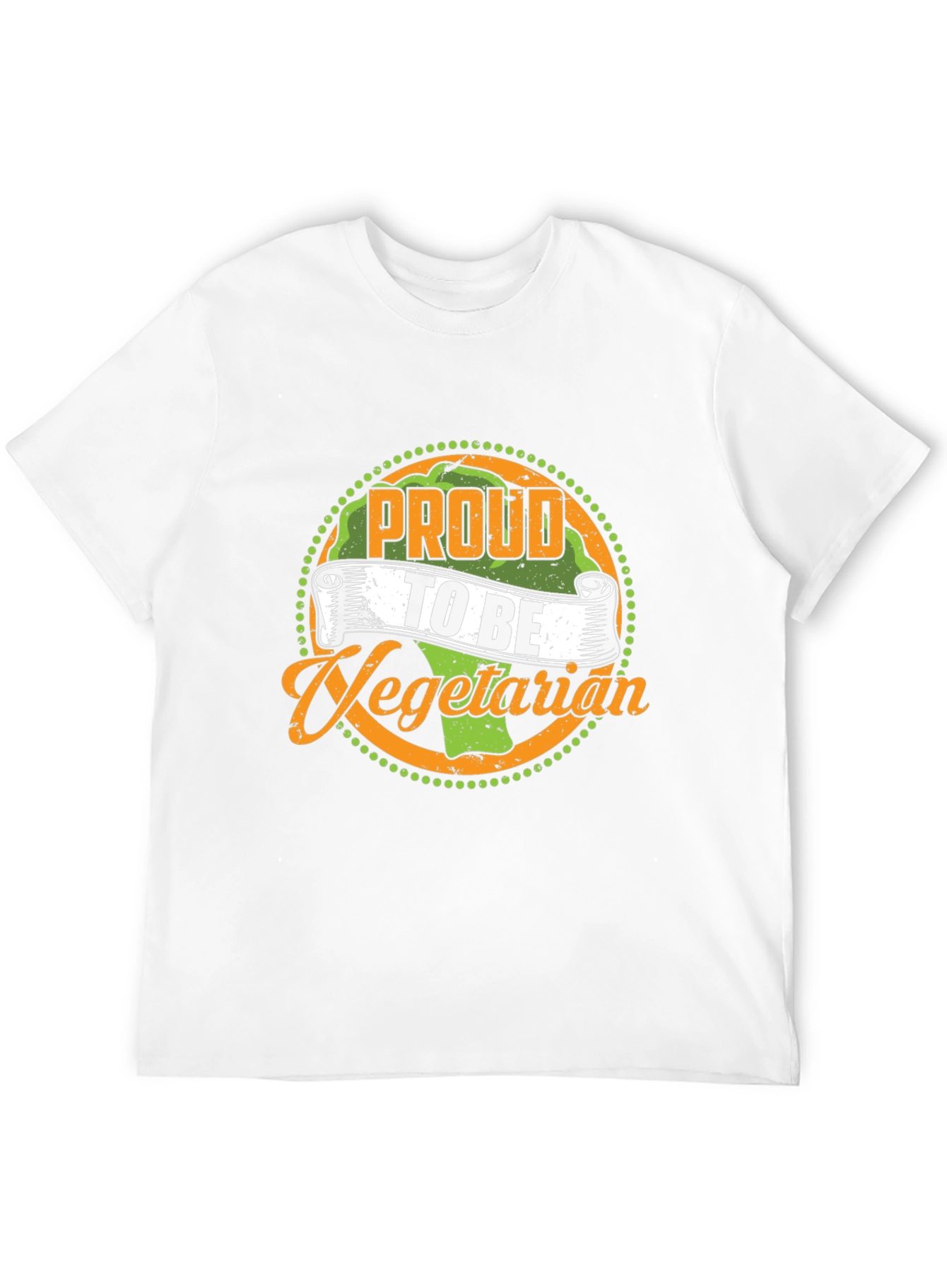 Proud to Be Vegetarian Graphic T-Shirt