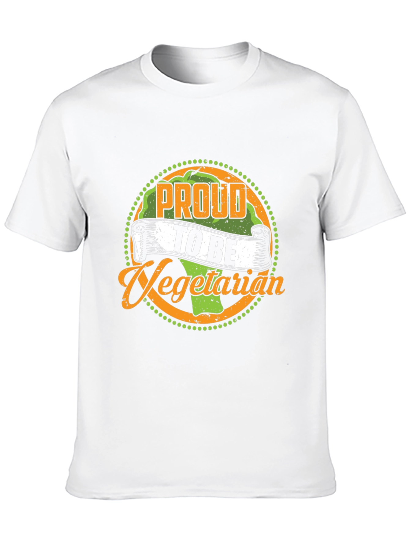 Proud to Be Vegetarian Graphic T-Shirt