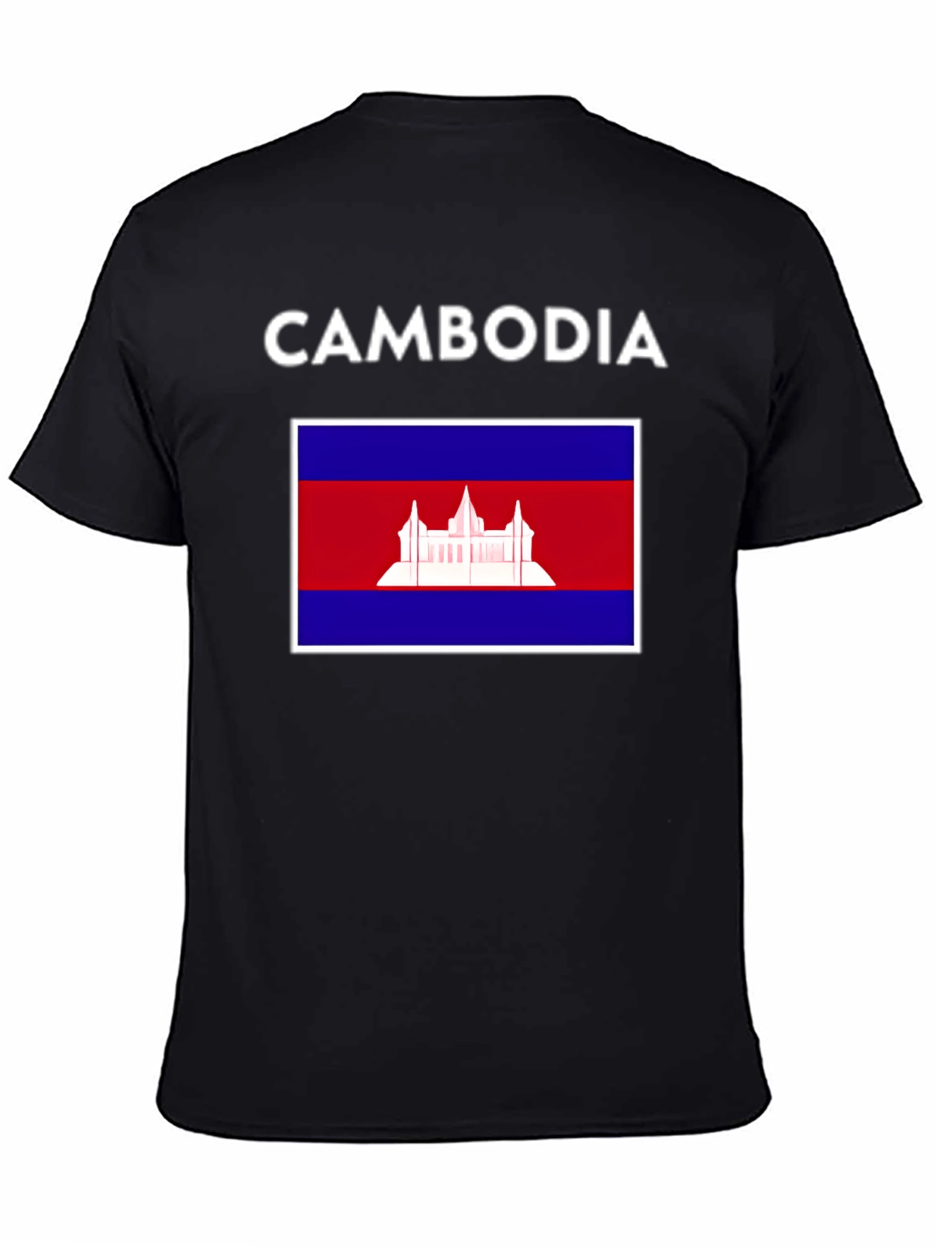 Cambodia Flag T-Shirt - Patriotic Tee