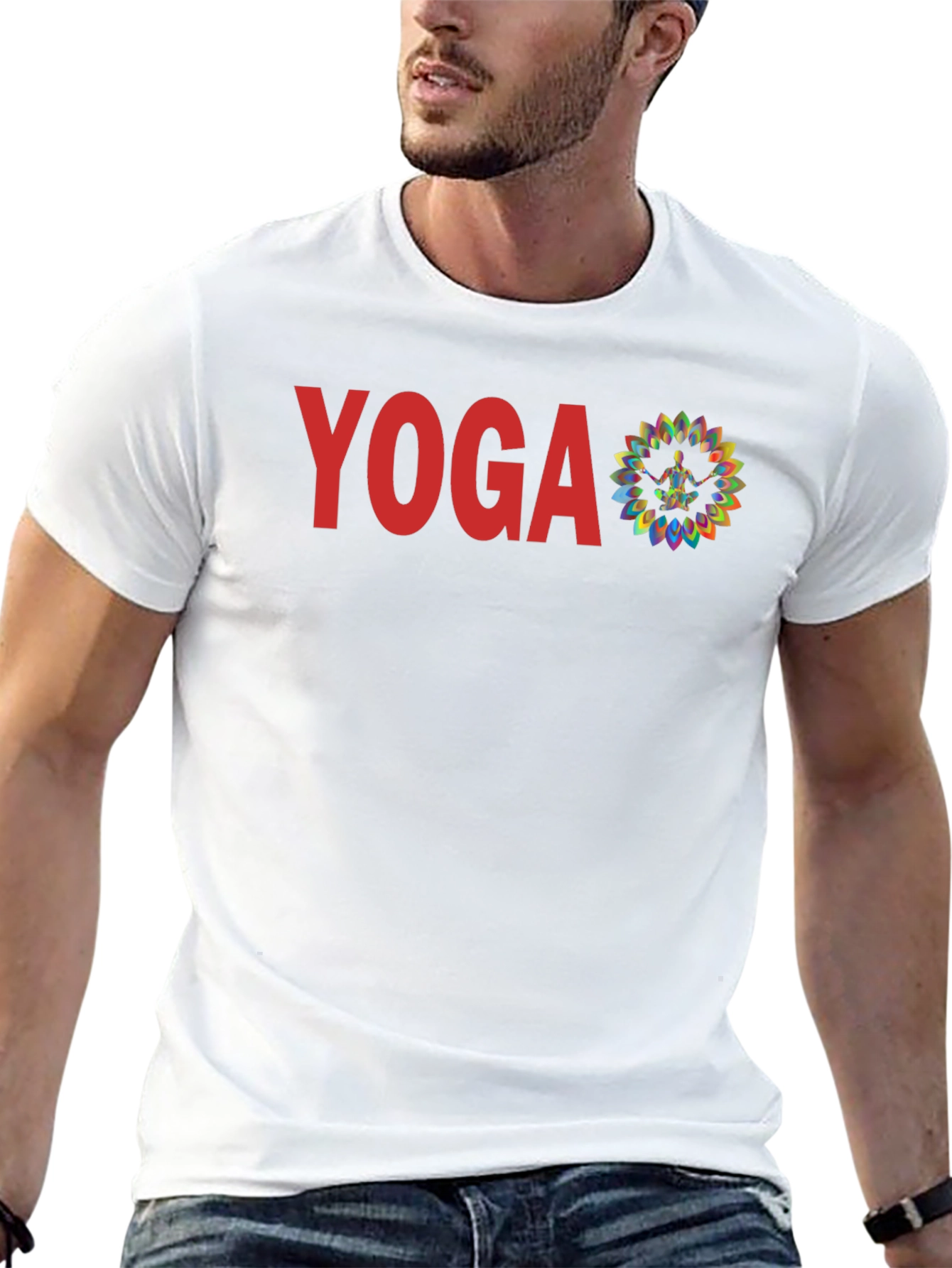 Yoga Graphic Tee - Meditate in Style!